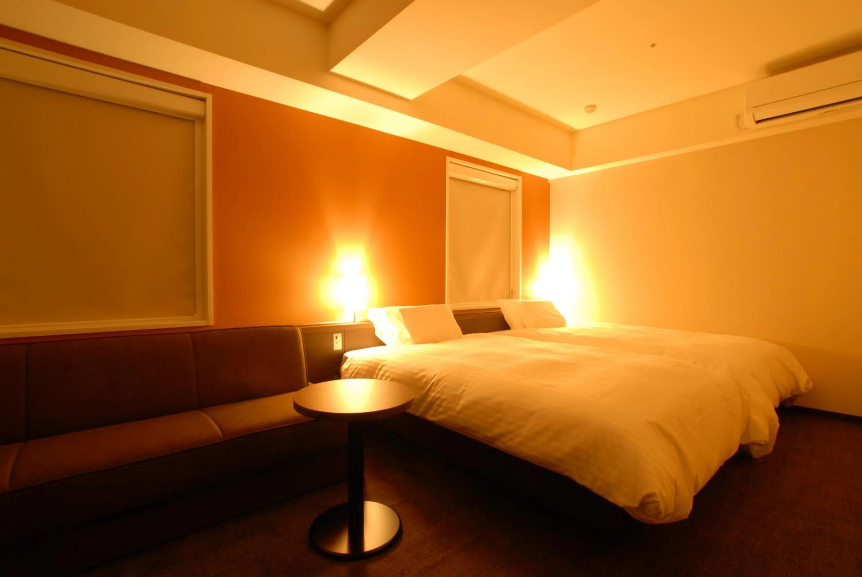 Bed in AB Hotel Kanazawa