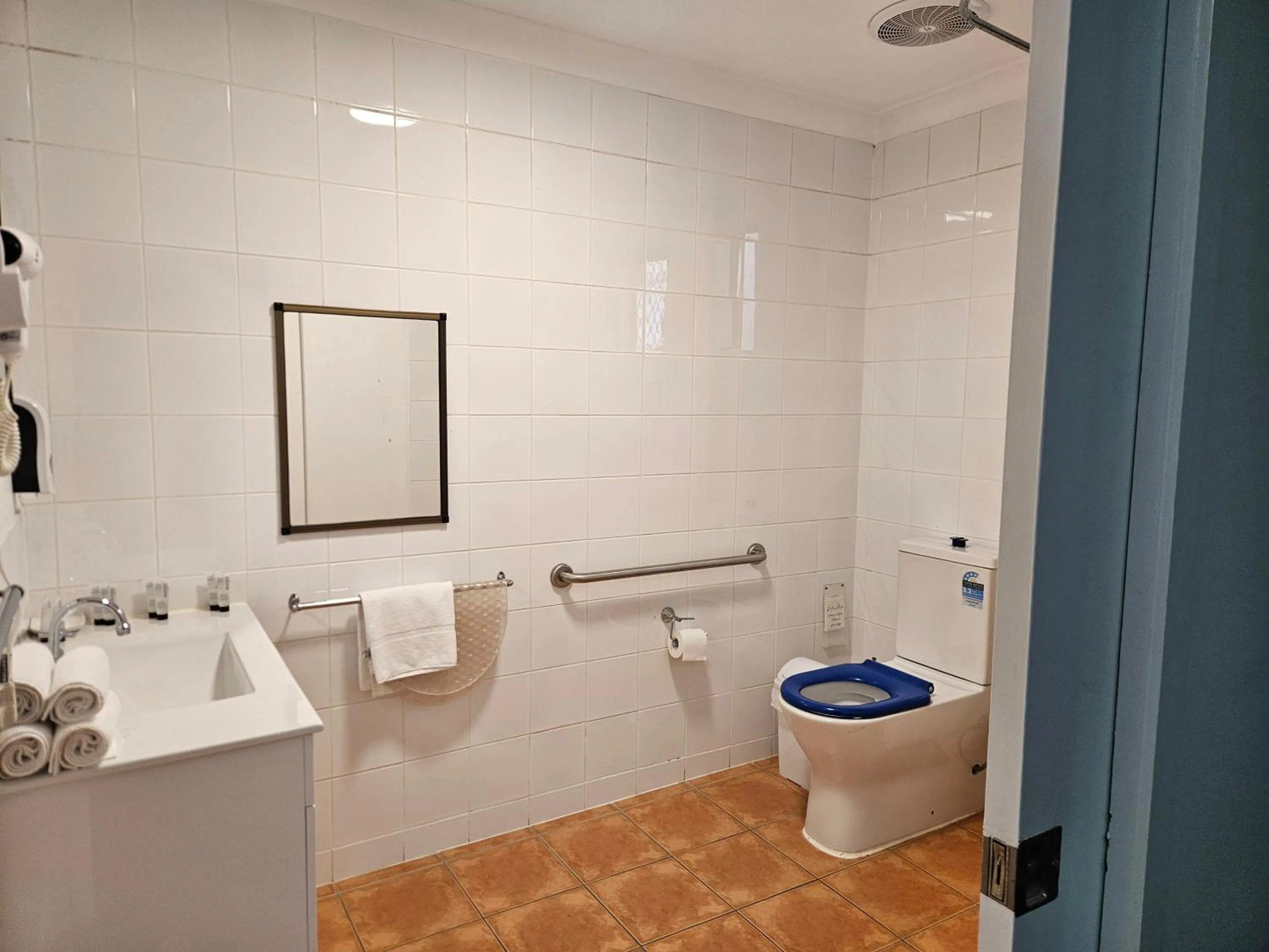 Shower in Cleveland Motor Inn