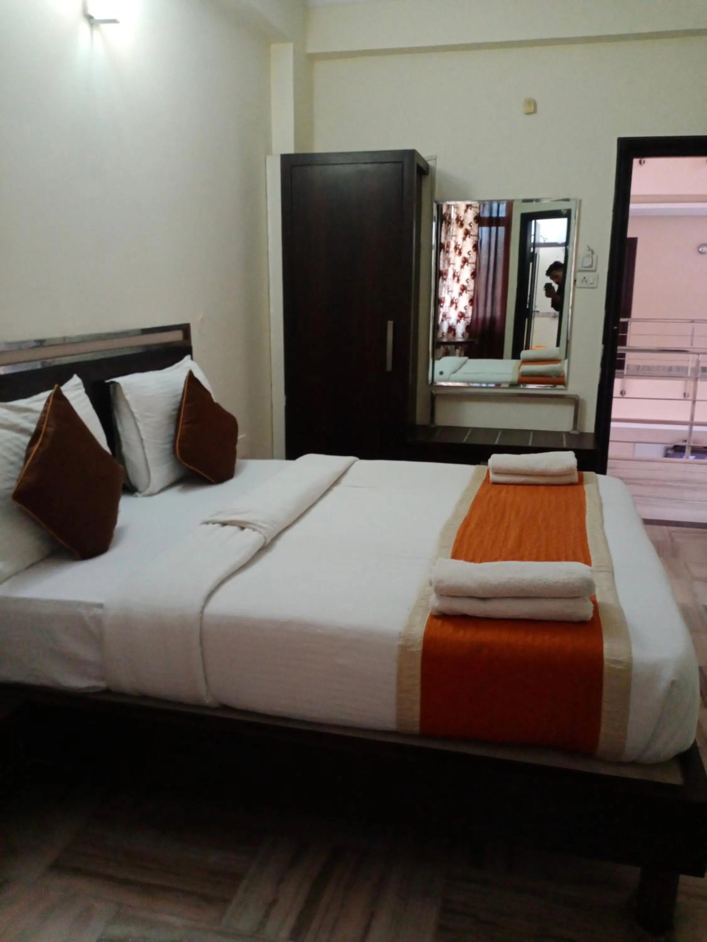 Bed in Hotel Aditya inn