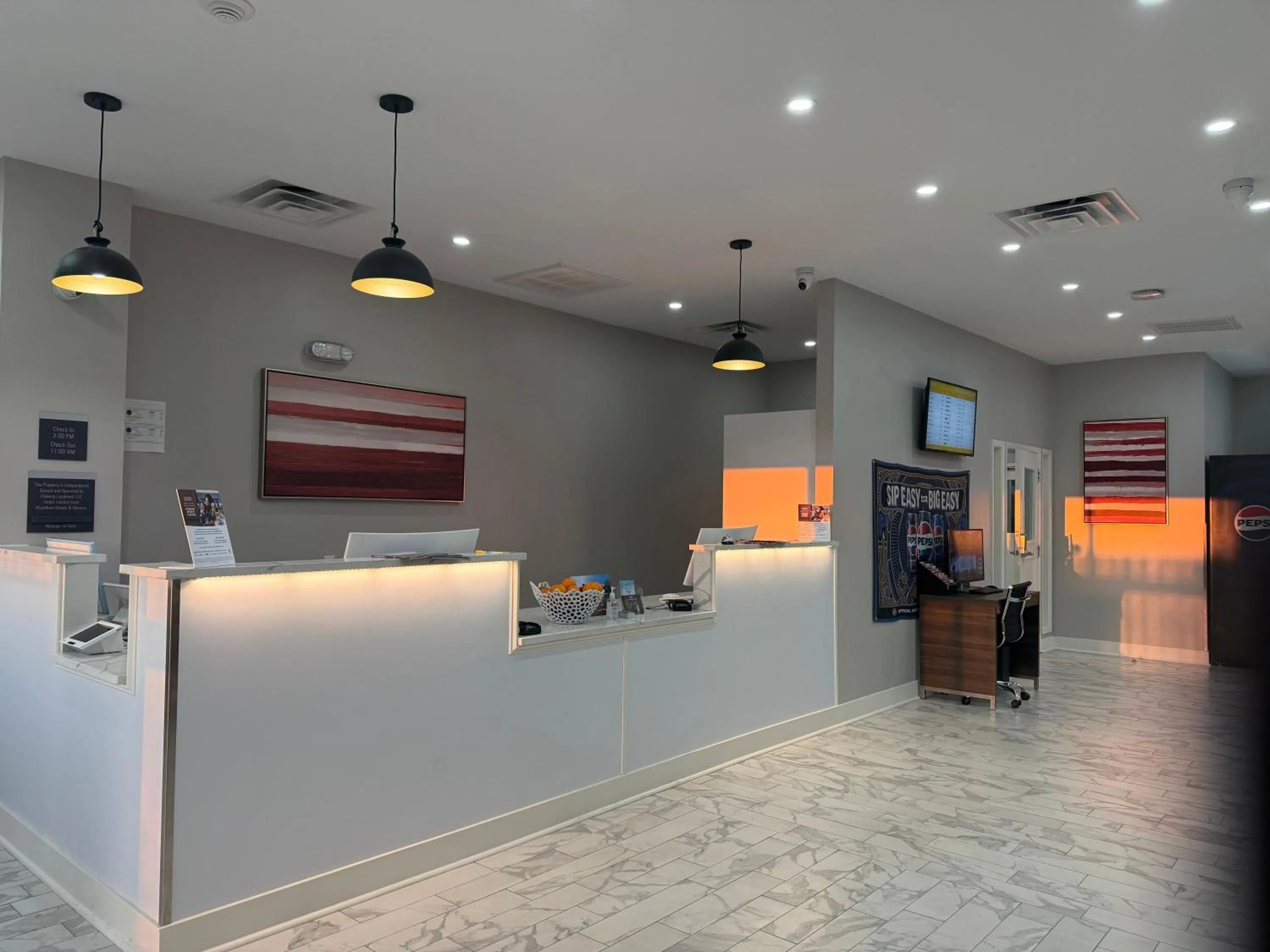 Lobby or reception in Days Inn by Wyndham Kenner/New Orleans Airport South