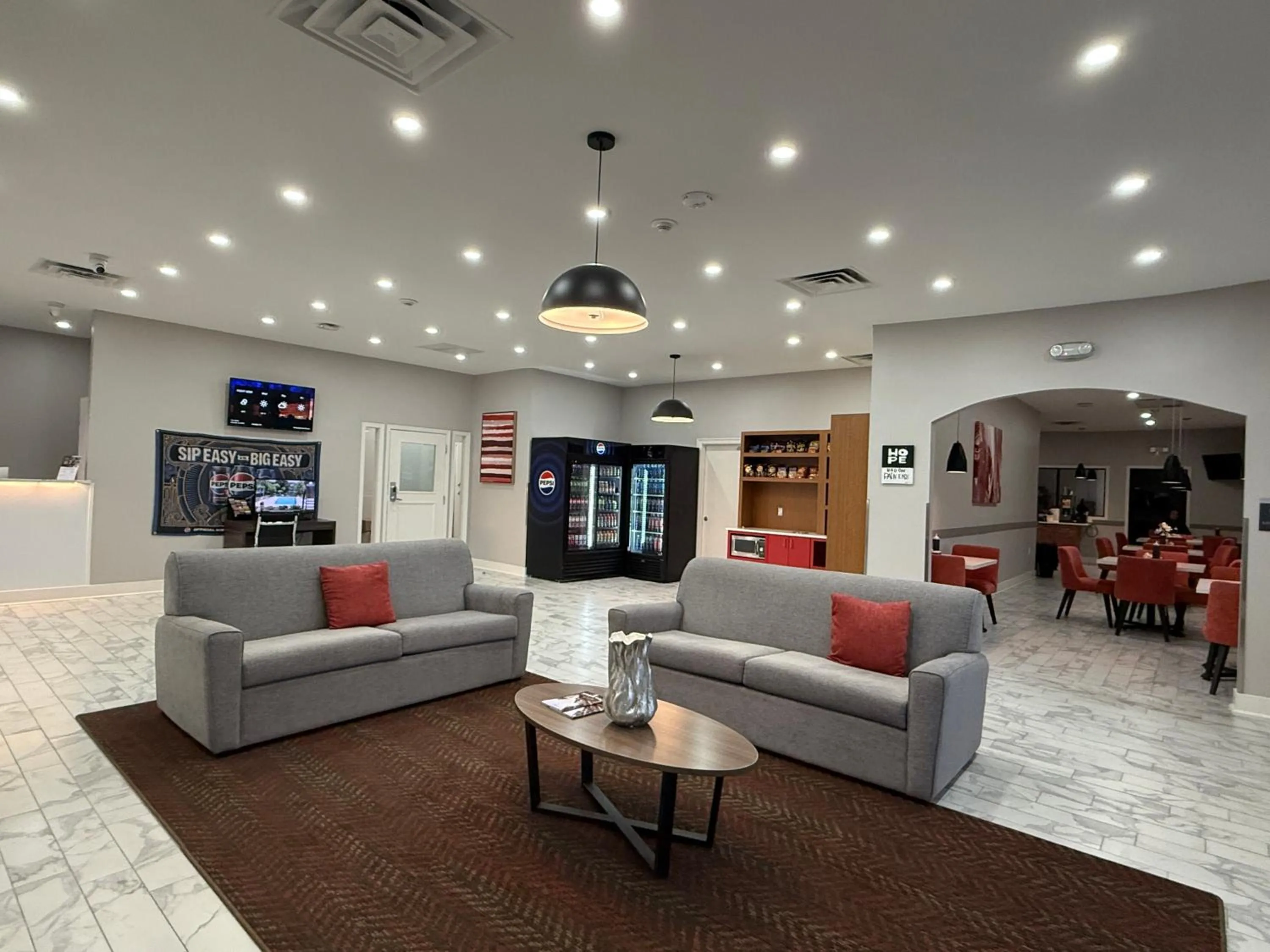 Lobby or reception in Days Inn by Wyndham Kenner/New Orleans Airport South