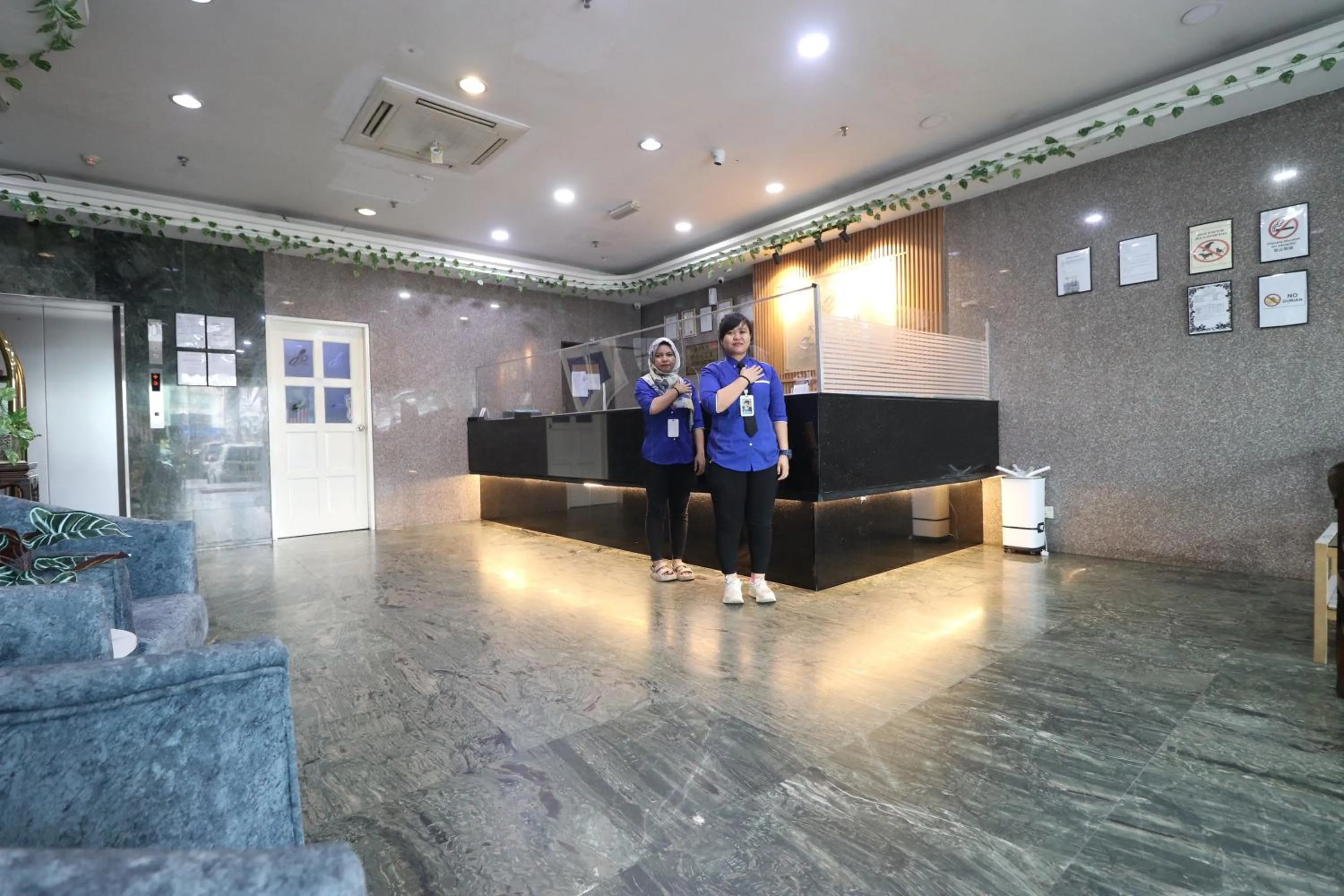 Lobby or reception in Hotel Sri Puchong