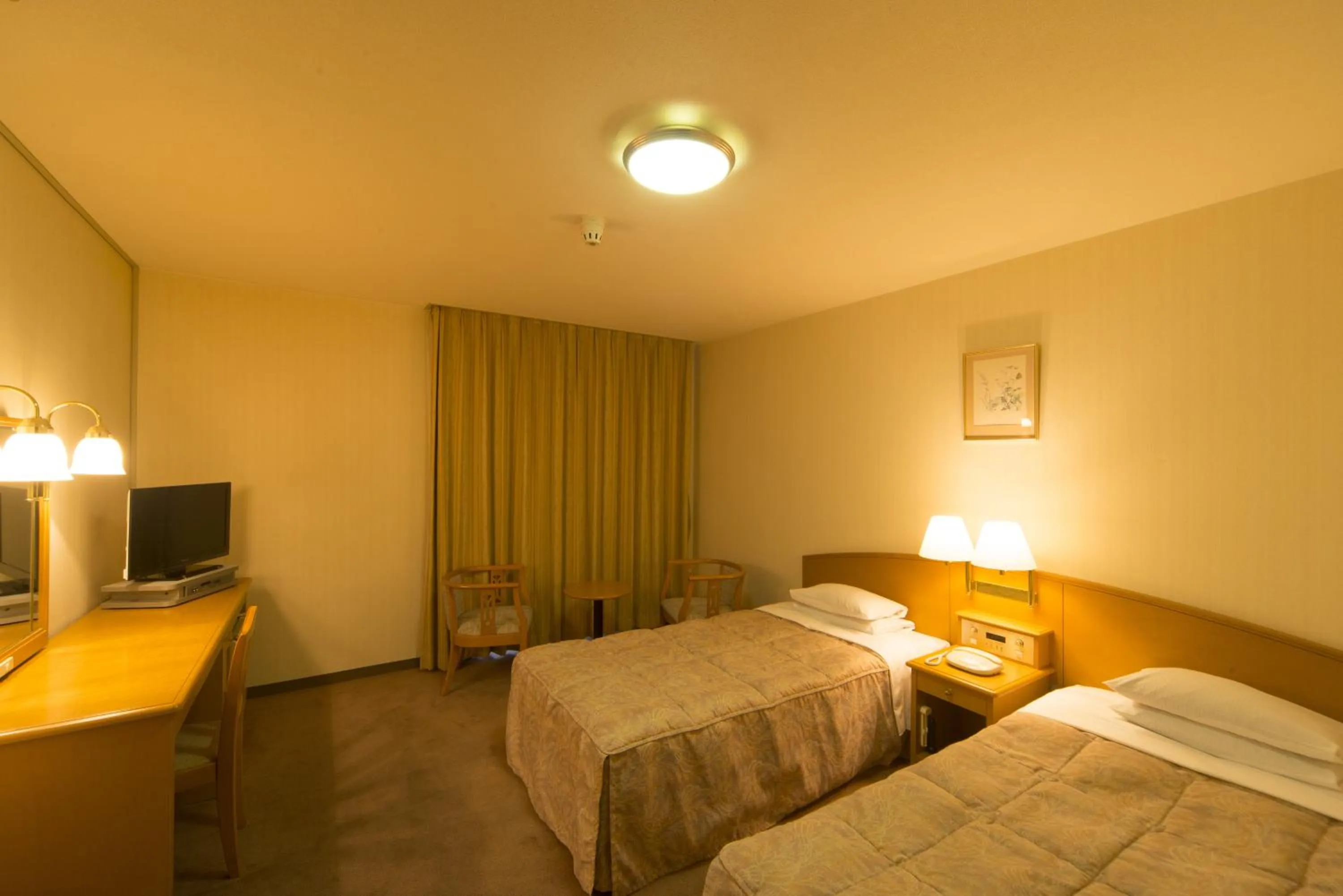 Photo of the whole room, Bed in Sky Hotel Uozu Annex