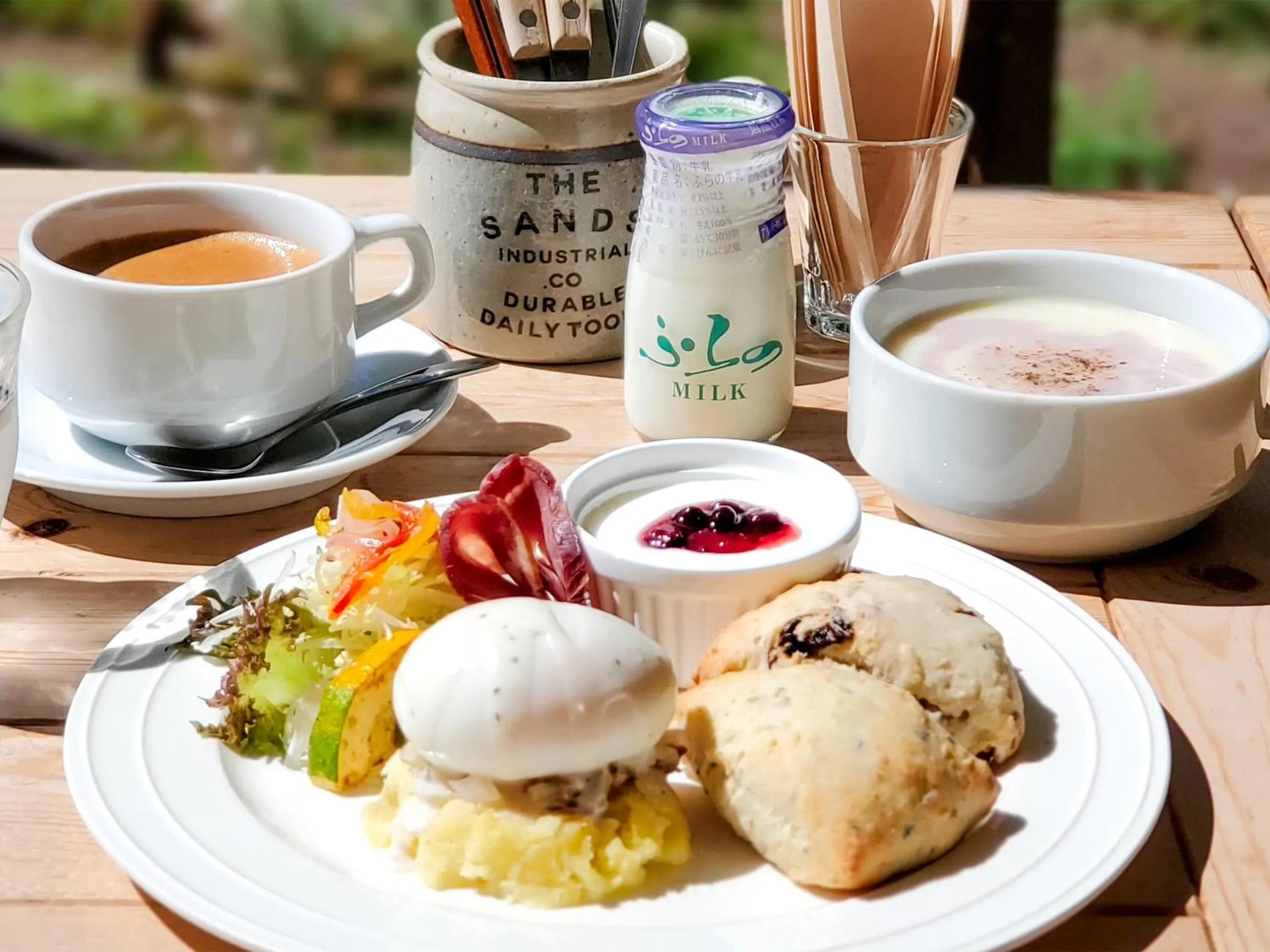 Breakfast in Pension Gooseberry