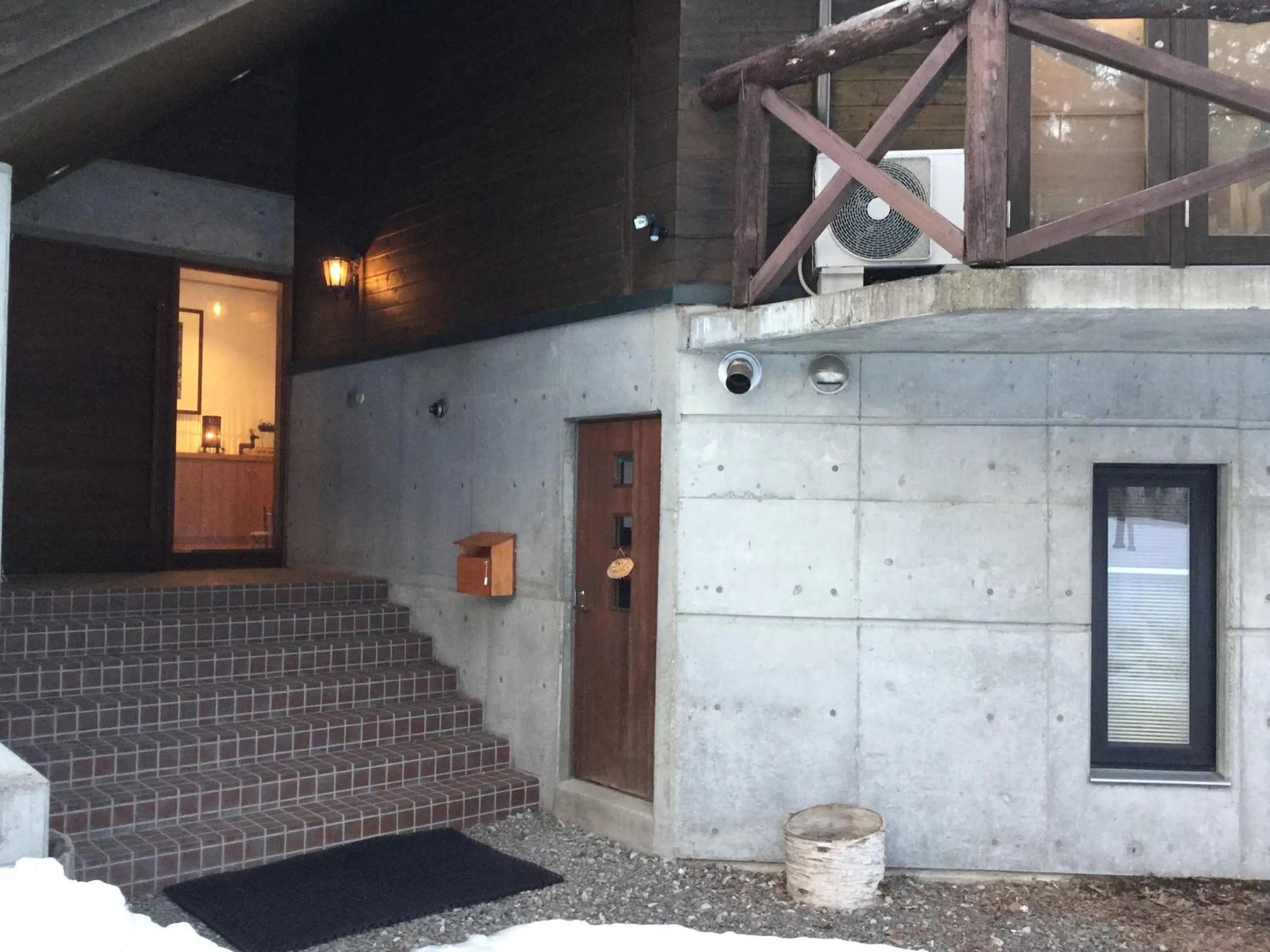 Facade/entrance in Pension Gooseberry