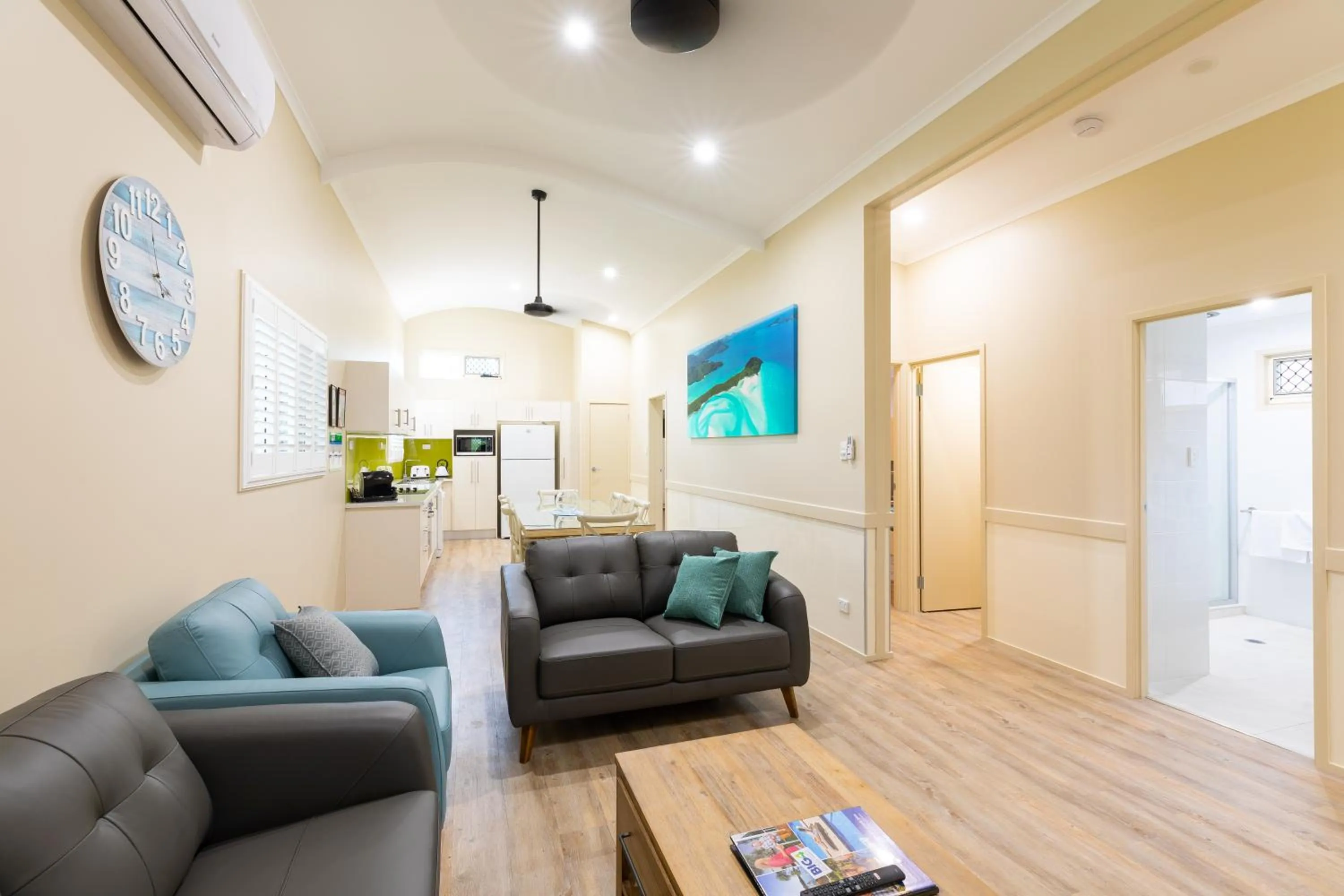 Living room in BIG4 Adventure Whitsunday Resort