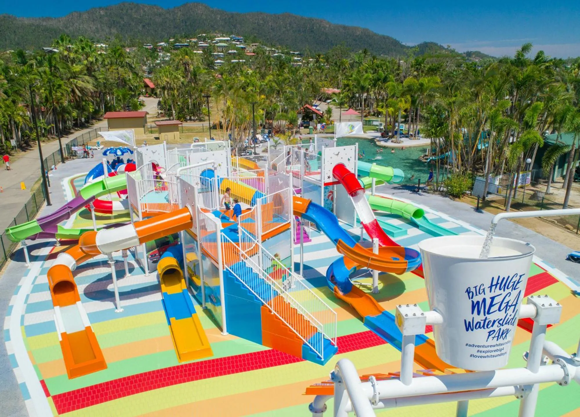 Aqua park in BIG4 Adventure Whitsunday Resort