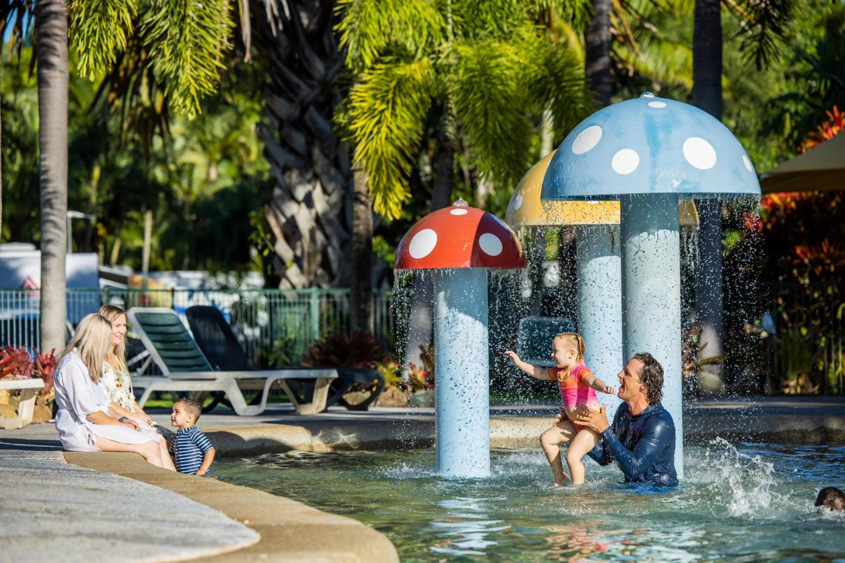 Aqua park in BIG4 Adventure Whitsunday Resort