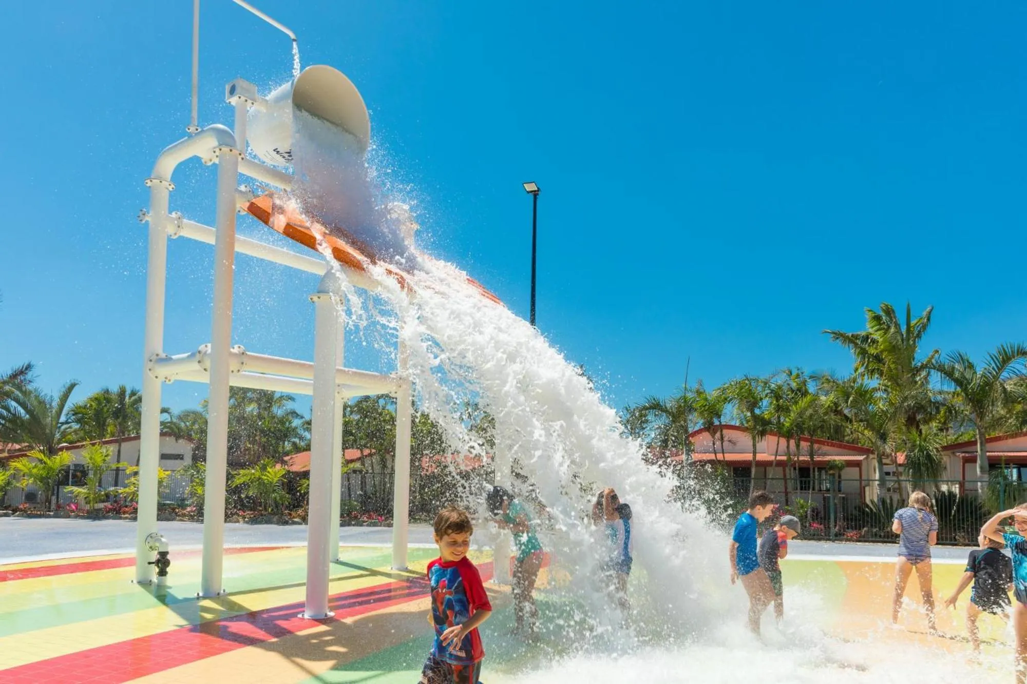 Aqua park in BIG4 Adventure Whitsunday Resort