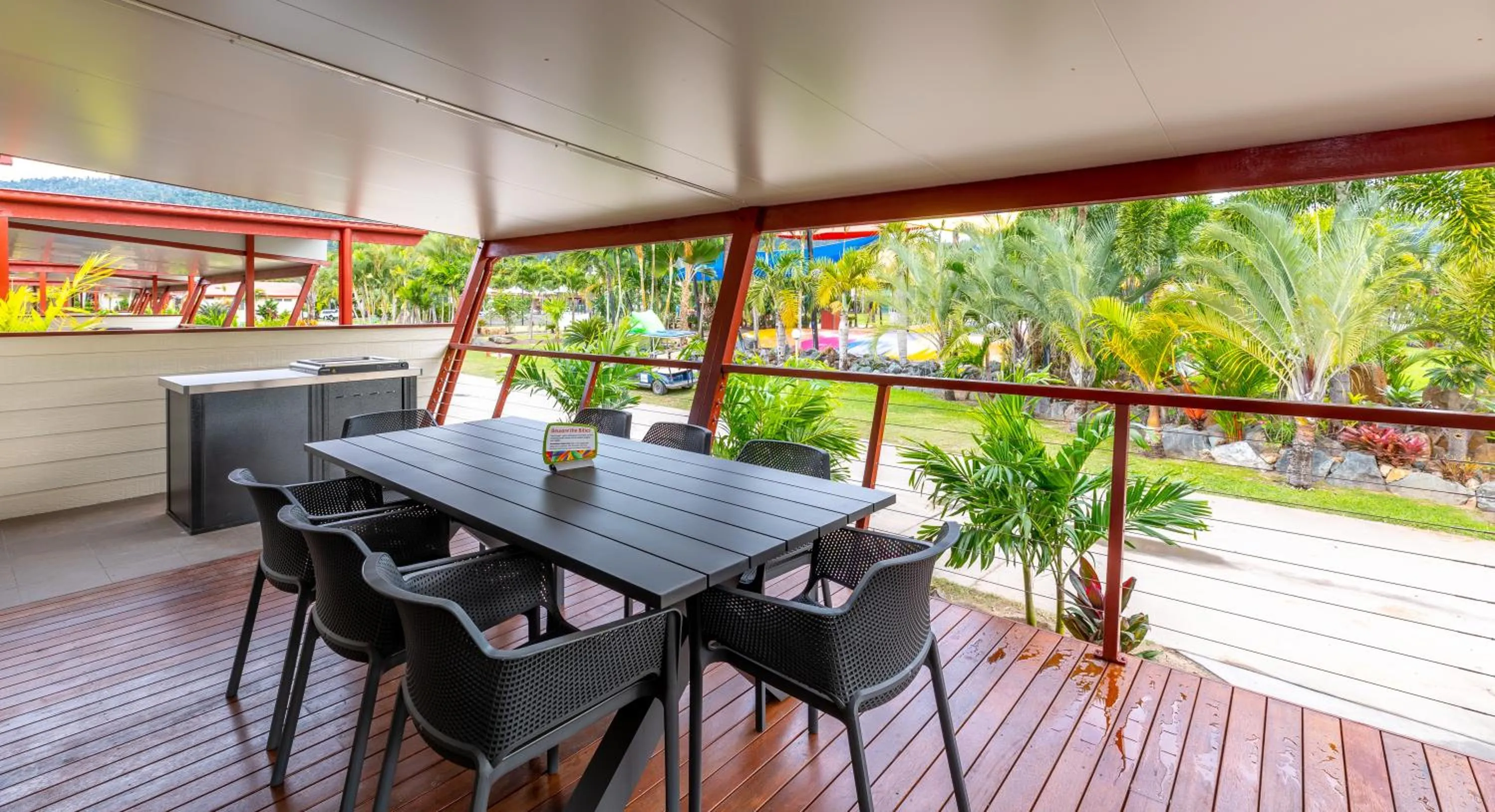Balcony/Terrace in BIG4 Adventure Whitsunday Resort
