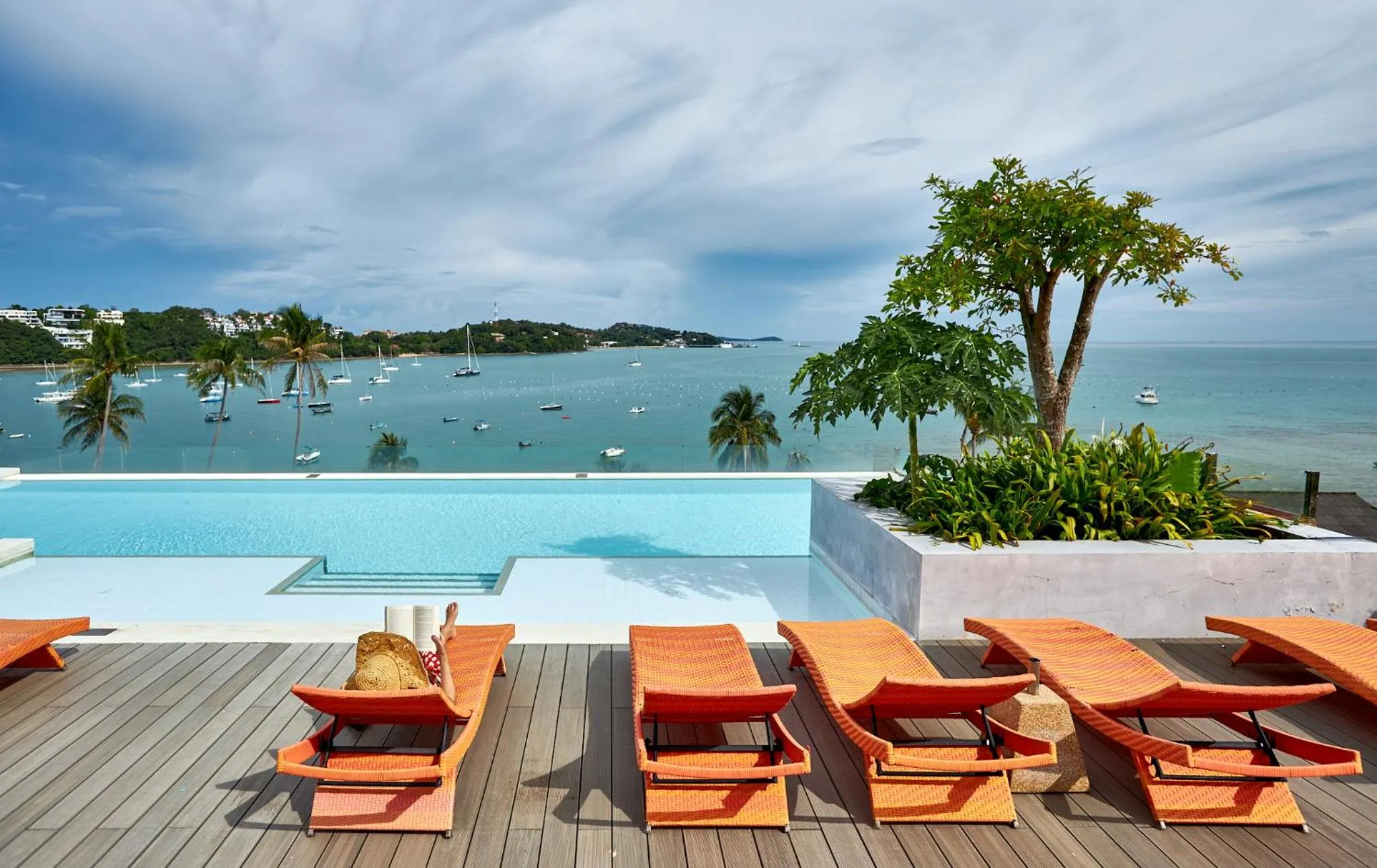 Swimming pool in Bandara Beach Resort, Phuket