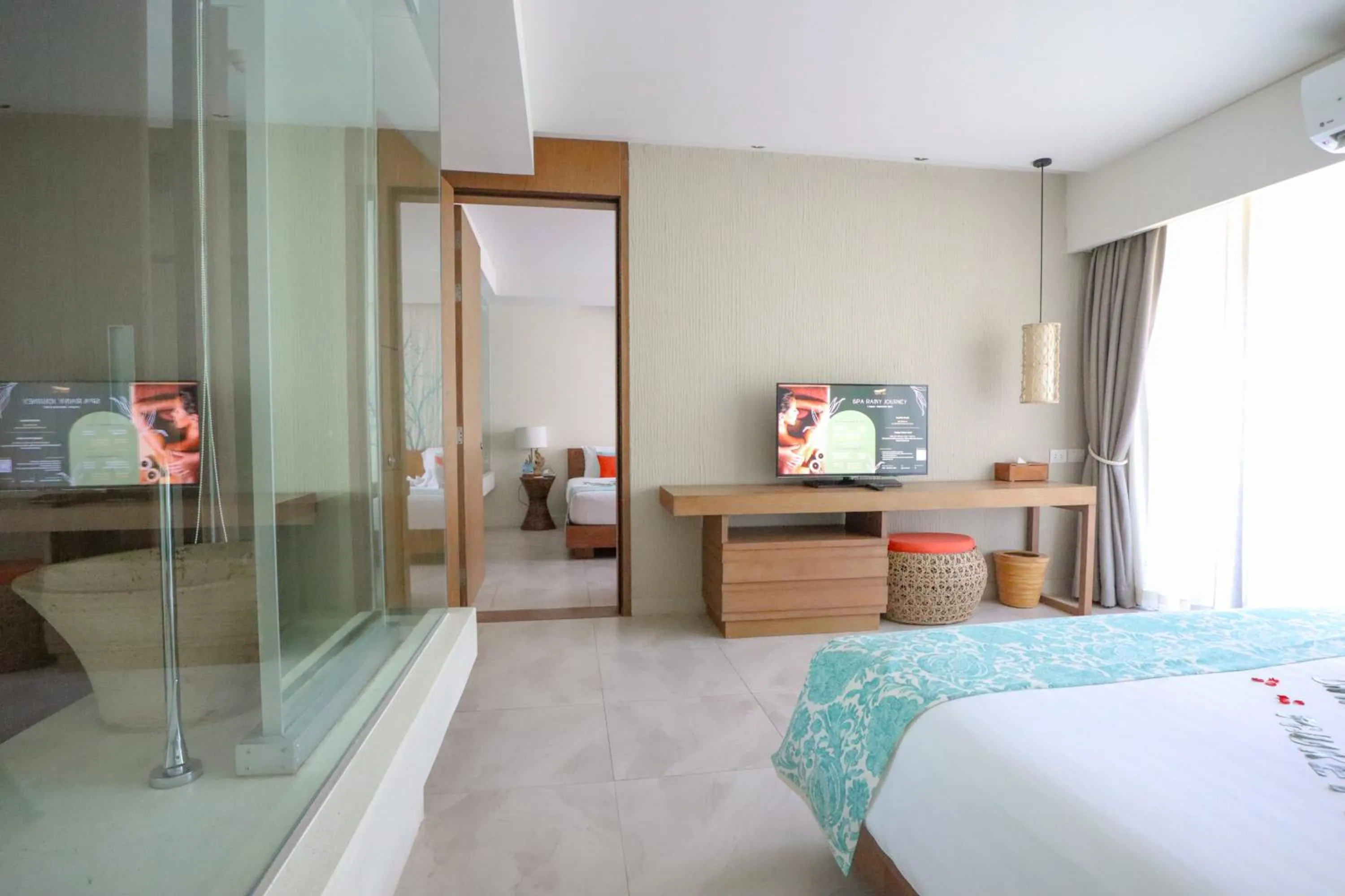 Bed in Bandara Beach Resort, Phuket