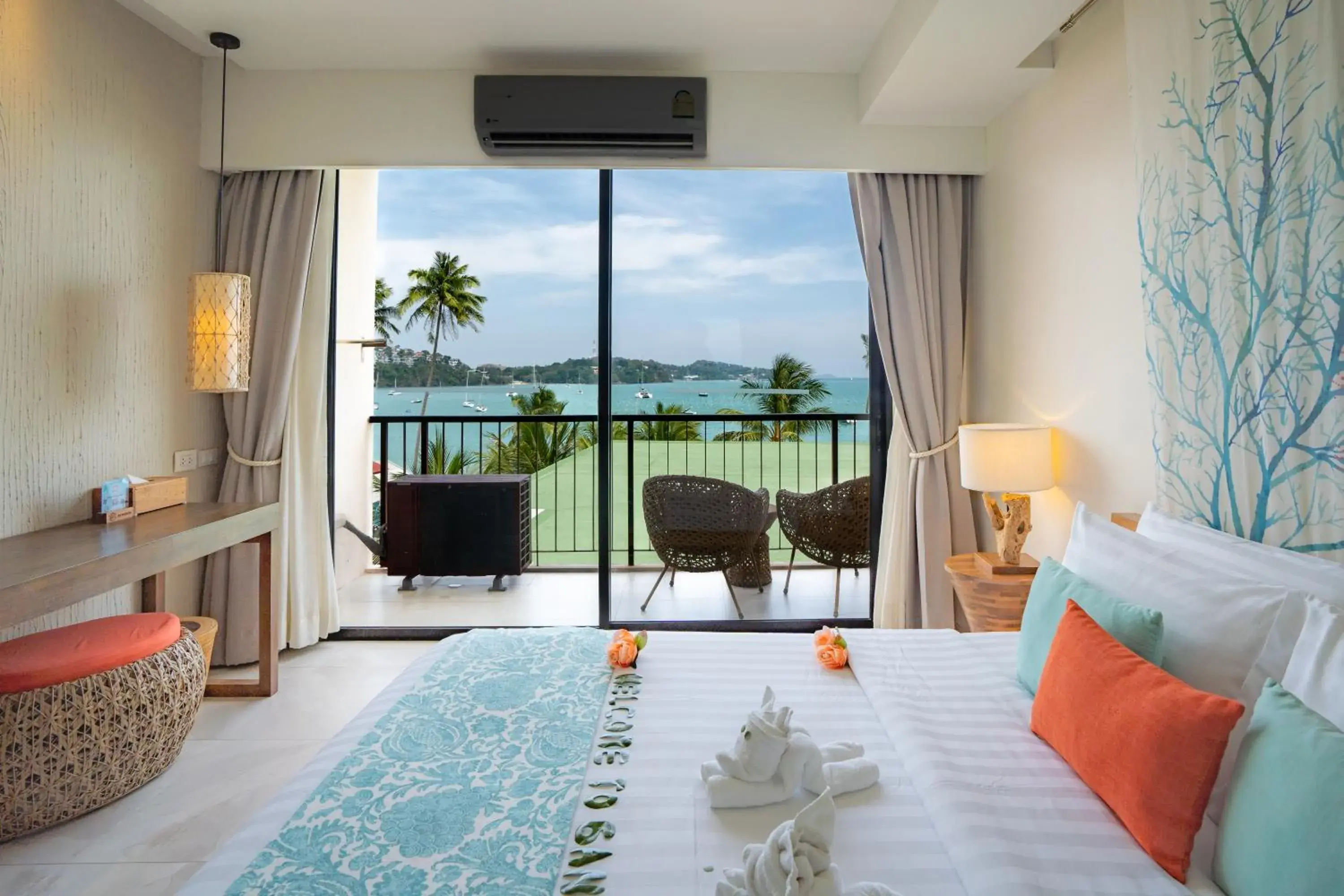 Double or Twin Room with Sea View in Bandara Beach Resort, Phuket Double or Twin Room with Sea View in Bandara Beach Resort, Phuket