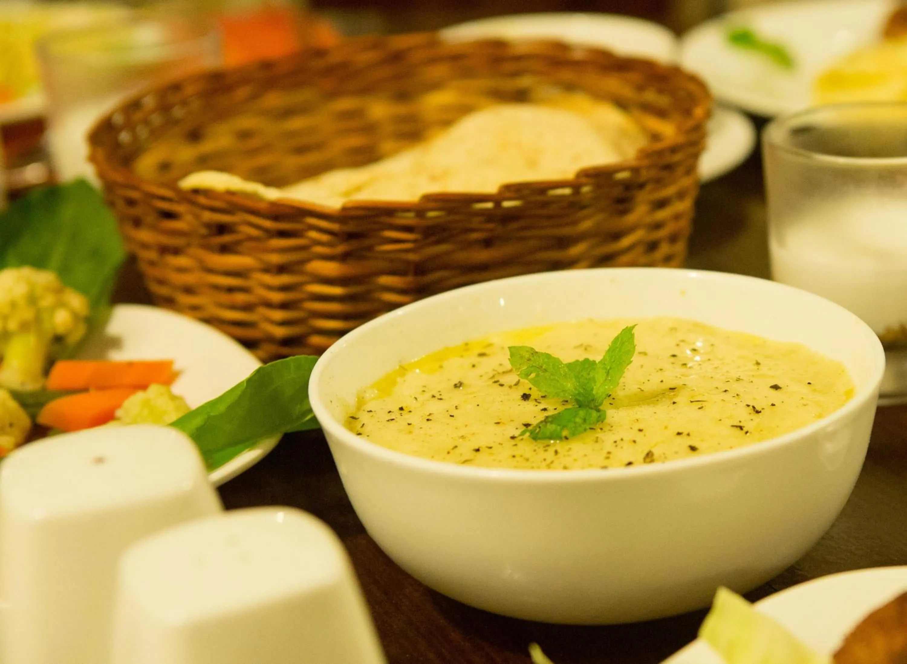 Dinner in Fredy's Bungalow near Nainital