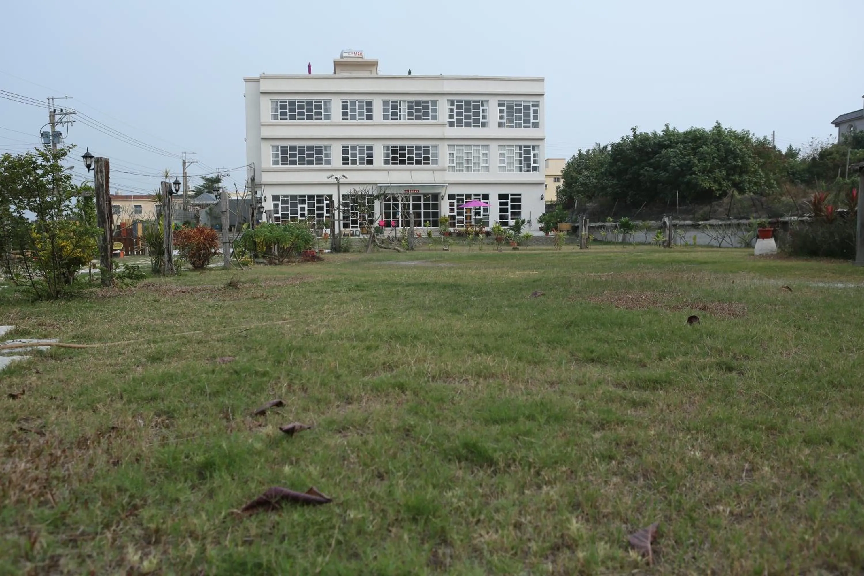 Facade/entrance in Water Reflections at Ease