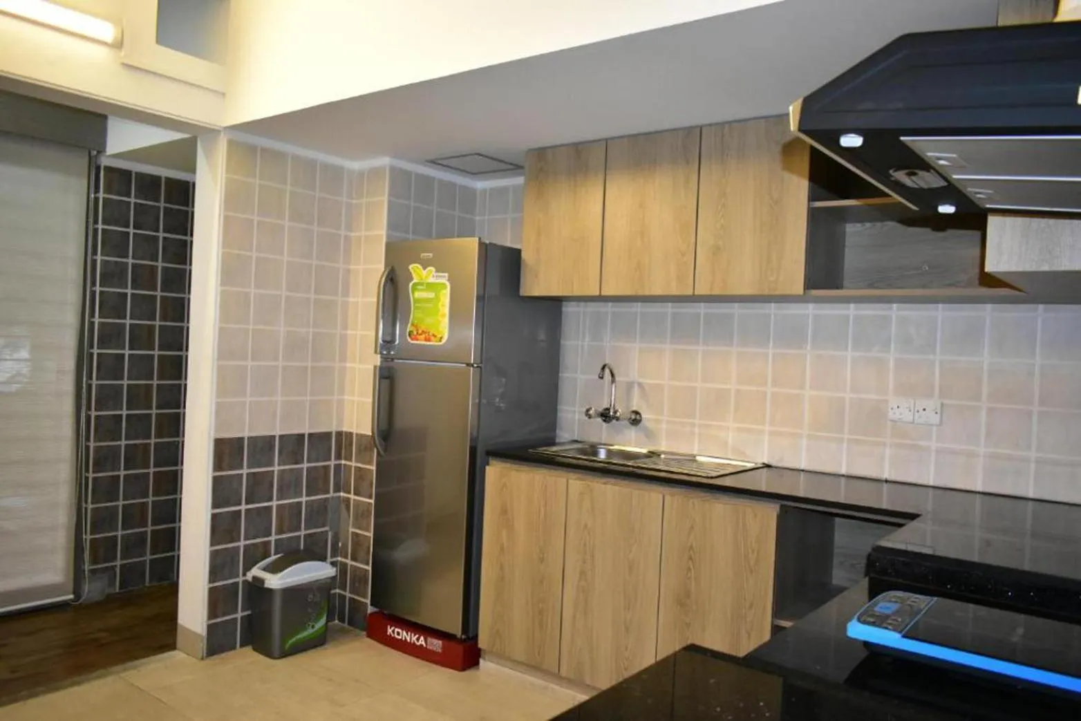 Kitchen or kitchenette in Spring Hill Serviced Apartments Gulshan