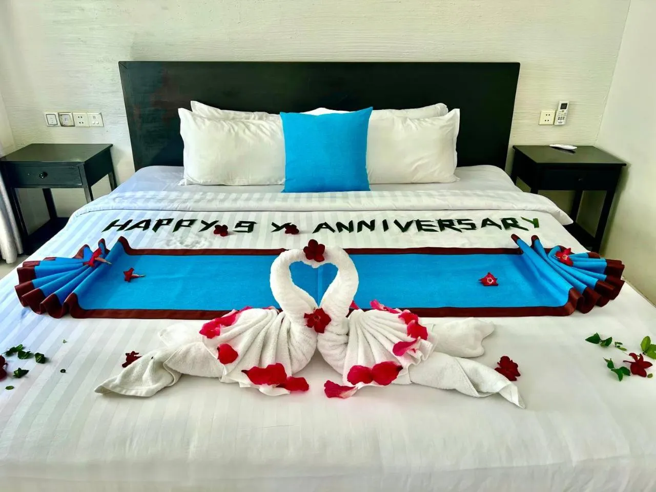 Bed in Mary Beach Hotel & Resort