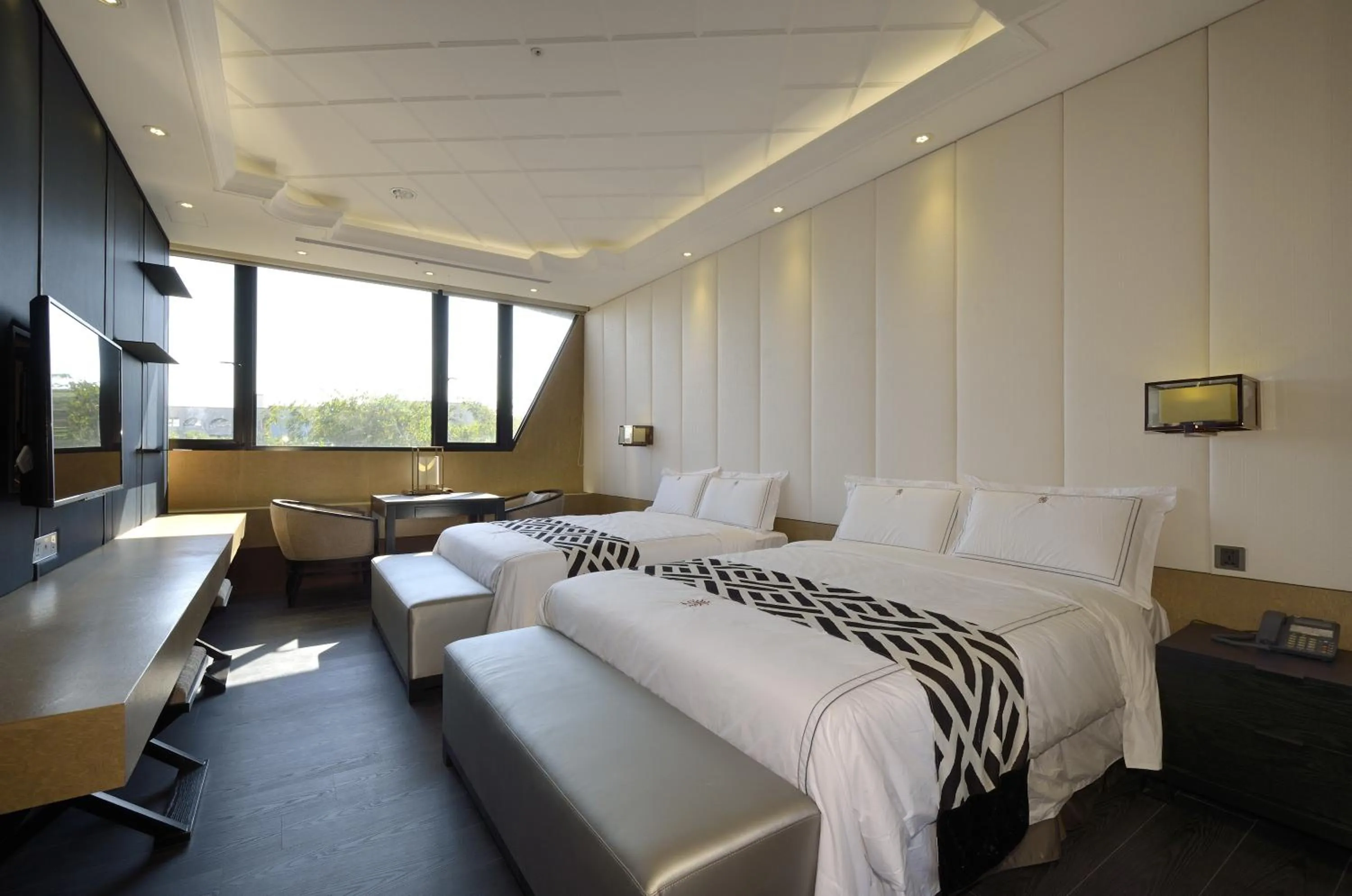 Photo of the whole room, Bed in Taichung Ease Motel