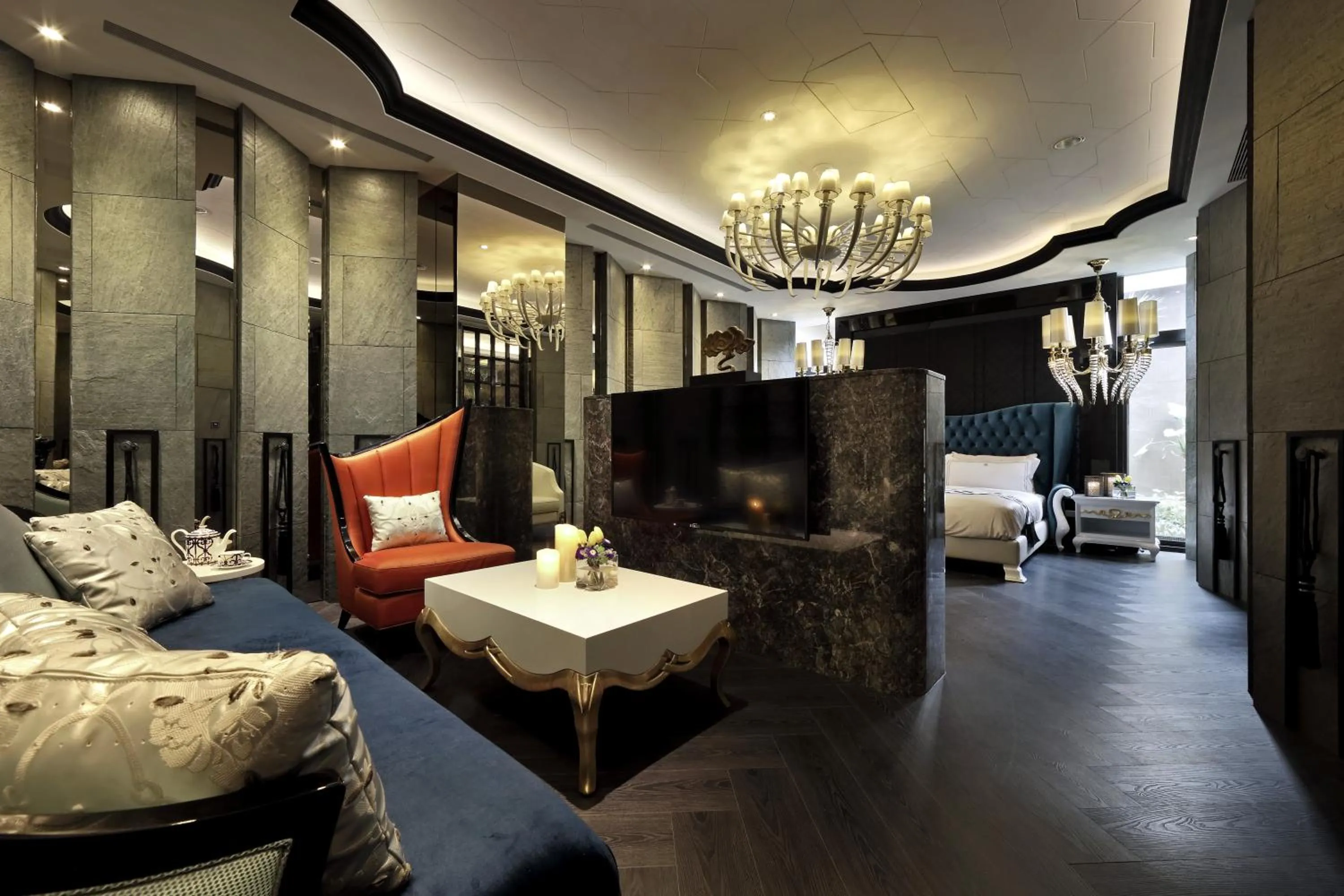 Bed in Taichung Ease Motel