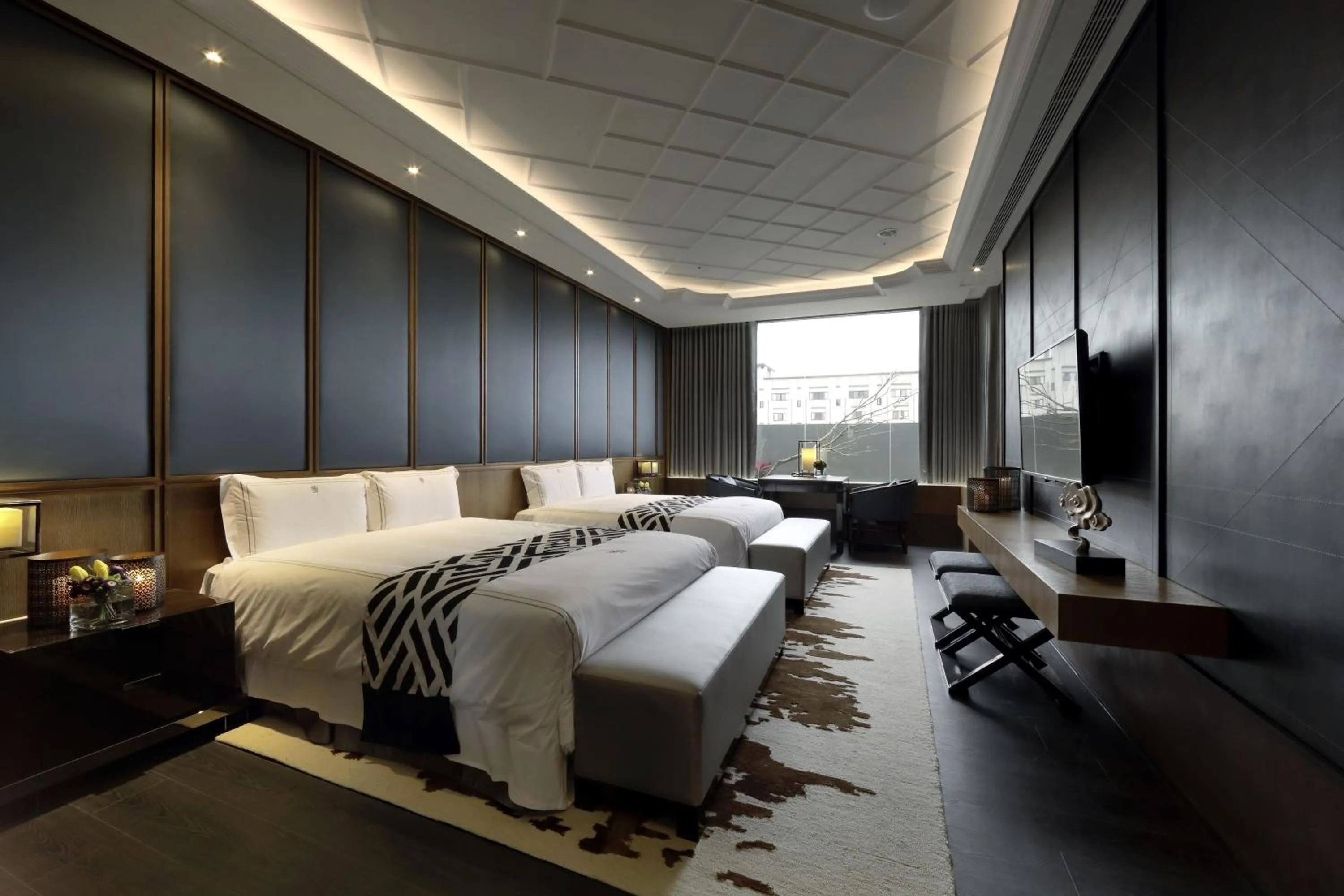 Bed in Taichung Ease Motel