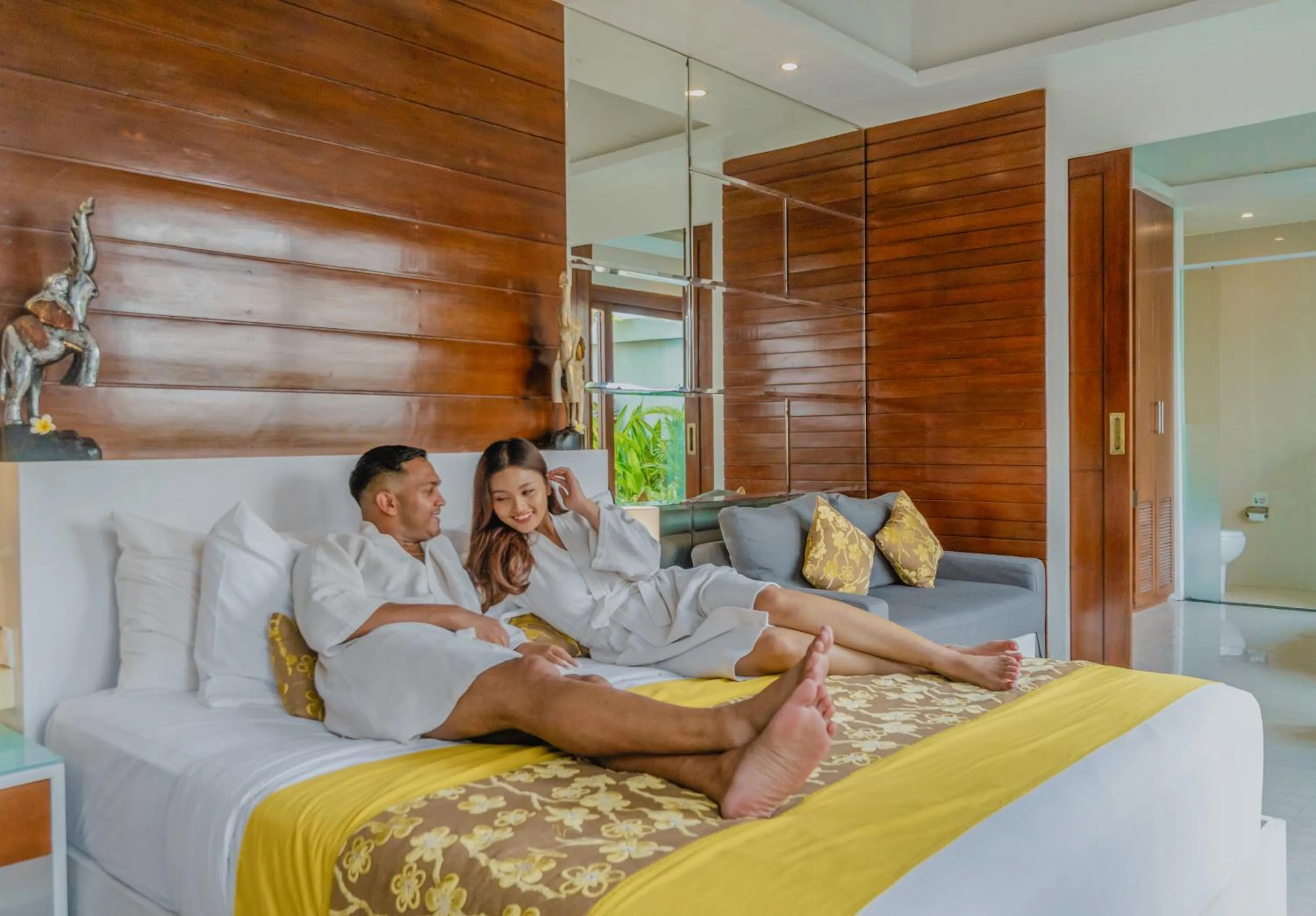 Bed in Anari Villas Kuta by The Wina Resorts