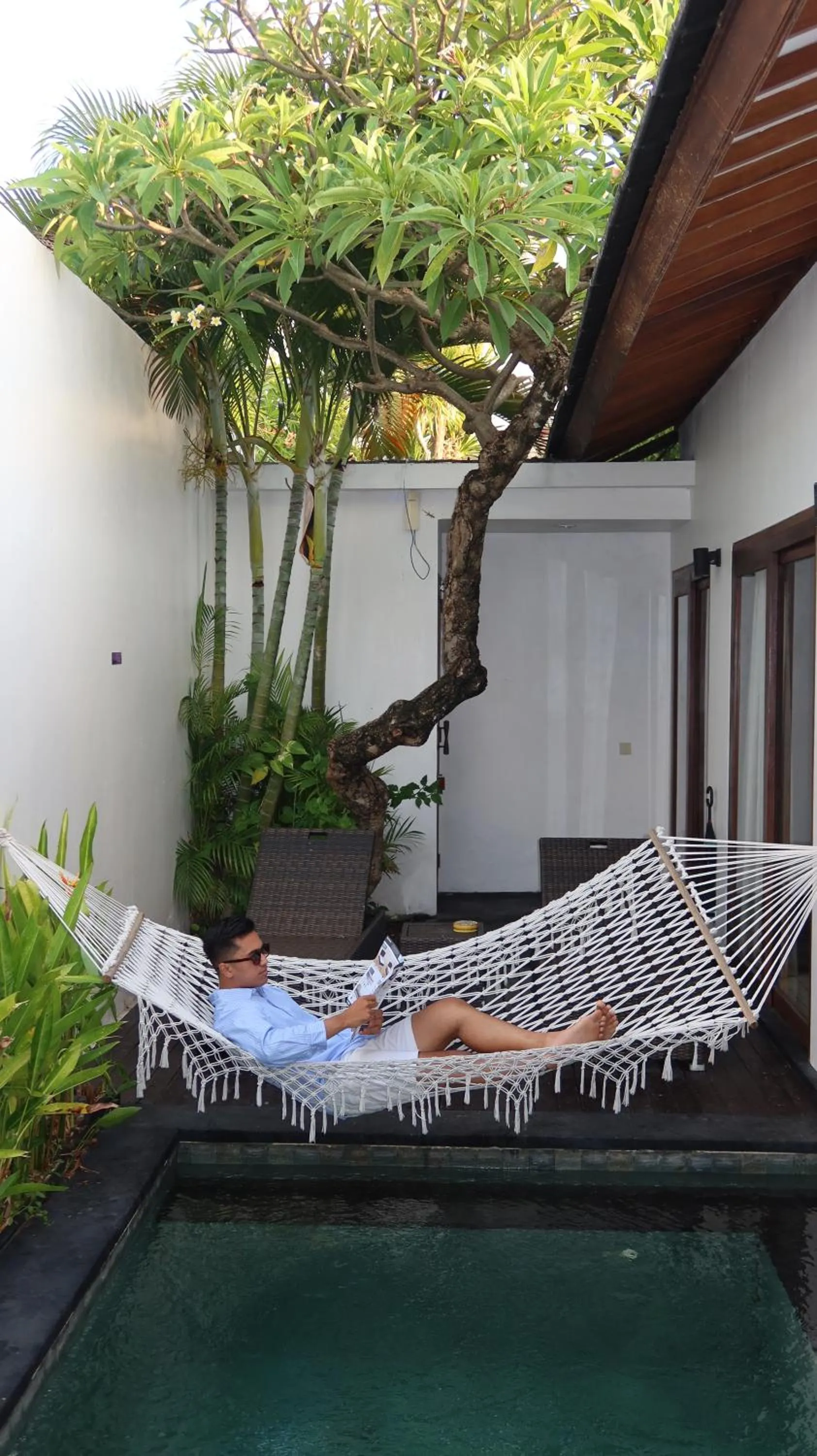 Pool view in Anari Villas Kuta by The Wina Resorts