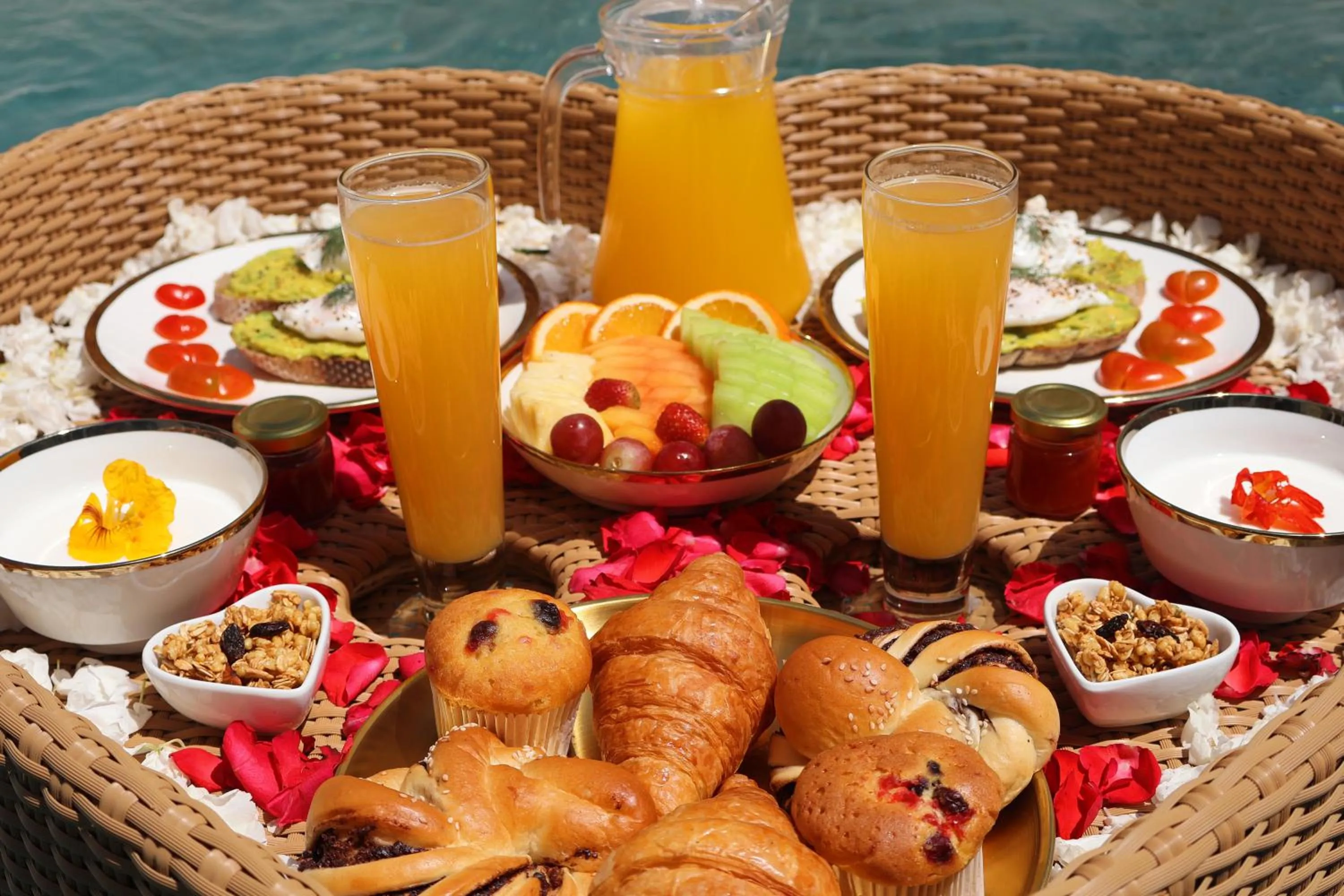 Food in The Medusa Villas Bali