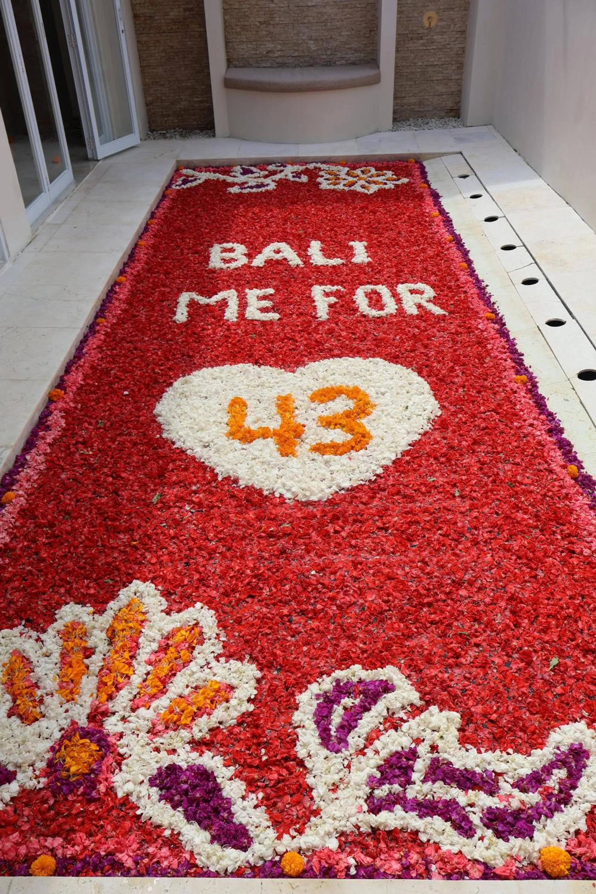 Decorative detail in The Medusa Villas Bali