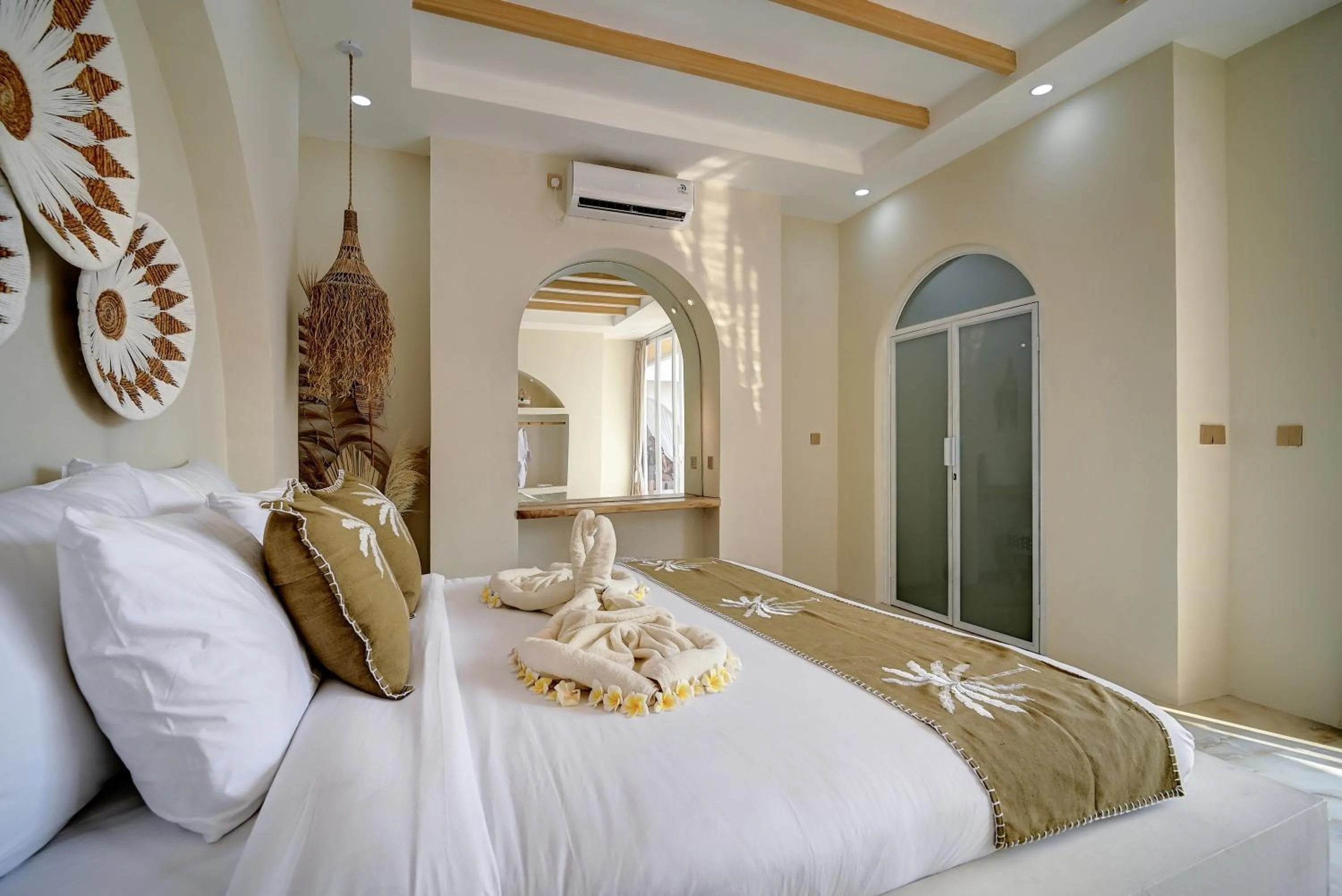 Bedroom, Bed in The Medusa Villas Bali