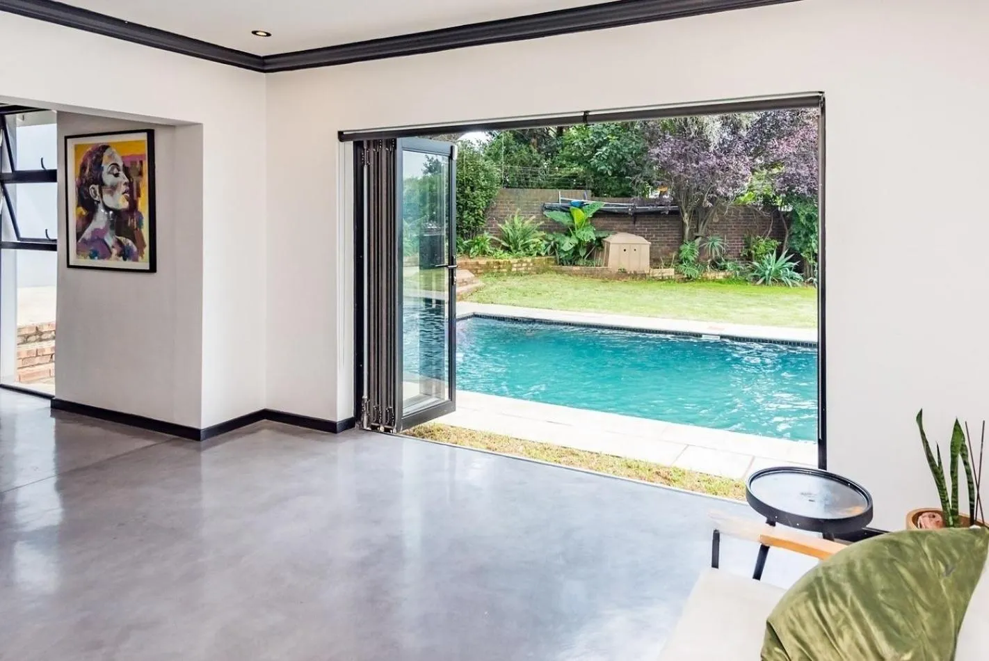 Pool view in The Urban Sanctuary Boutique Hotel & Retreat