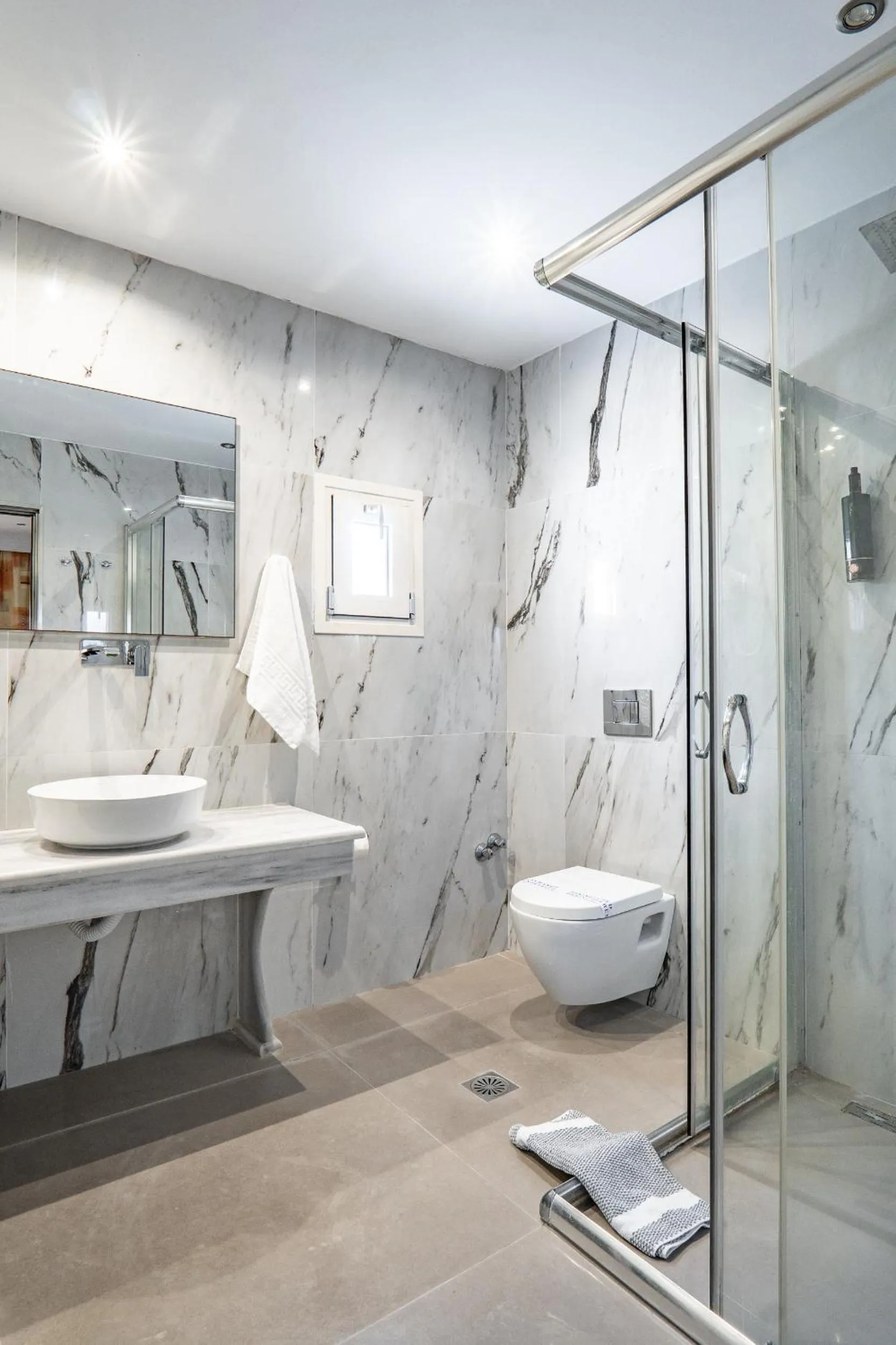 Shower in Corfu Maris