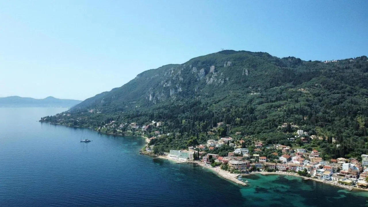 Bird's eye view in Corfu Maris