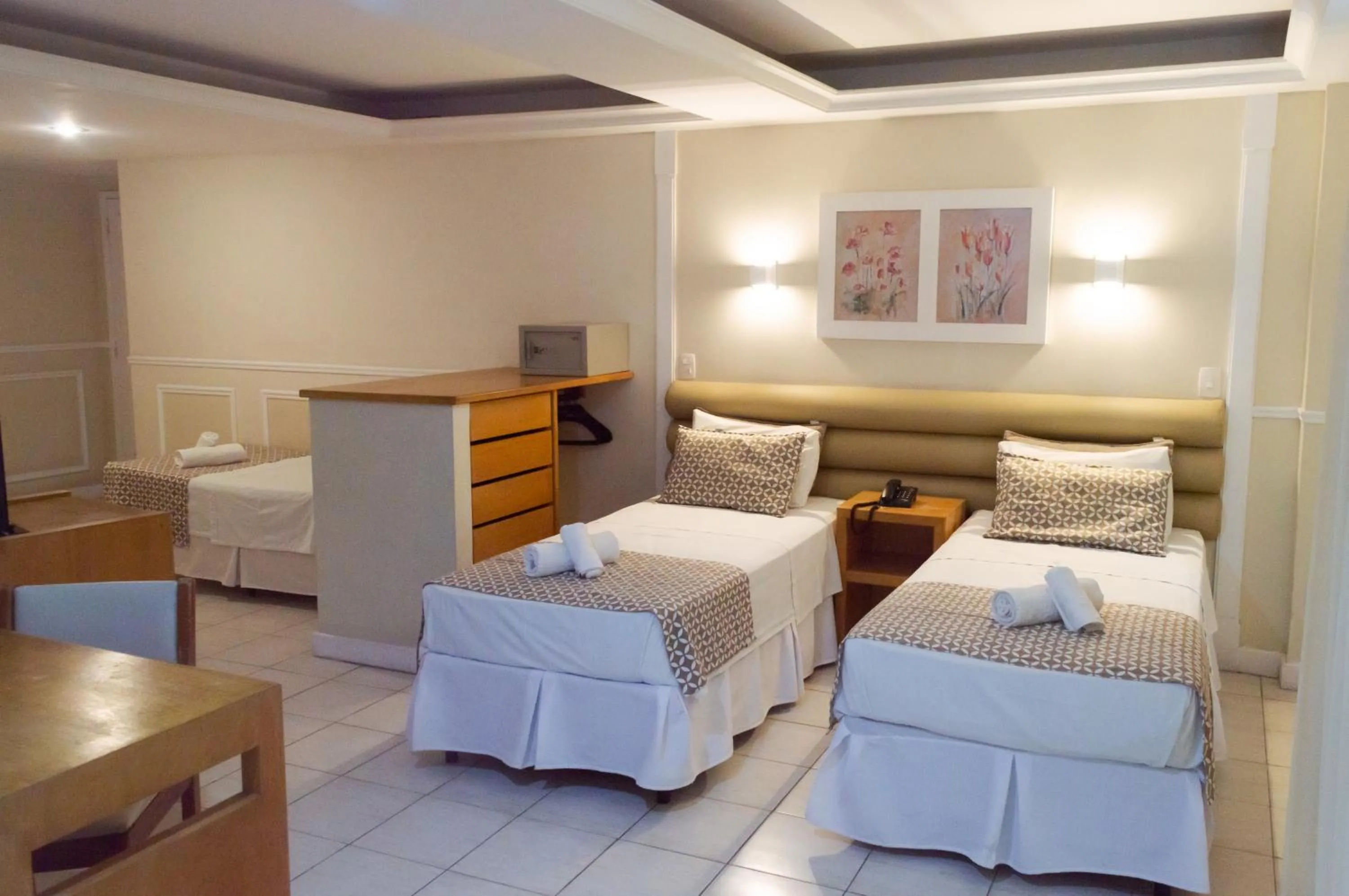 Bed in Hotel Village Icaraí