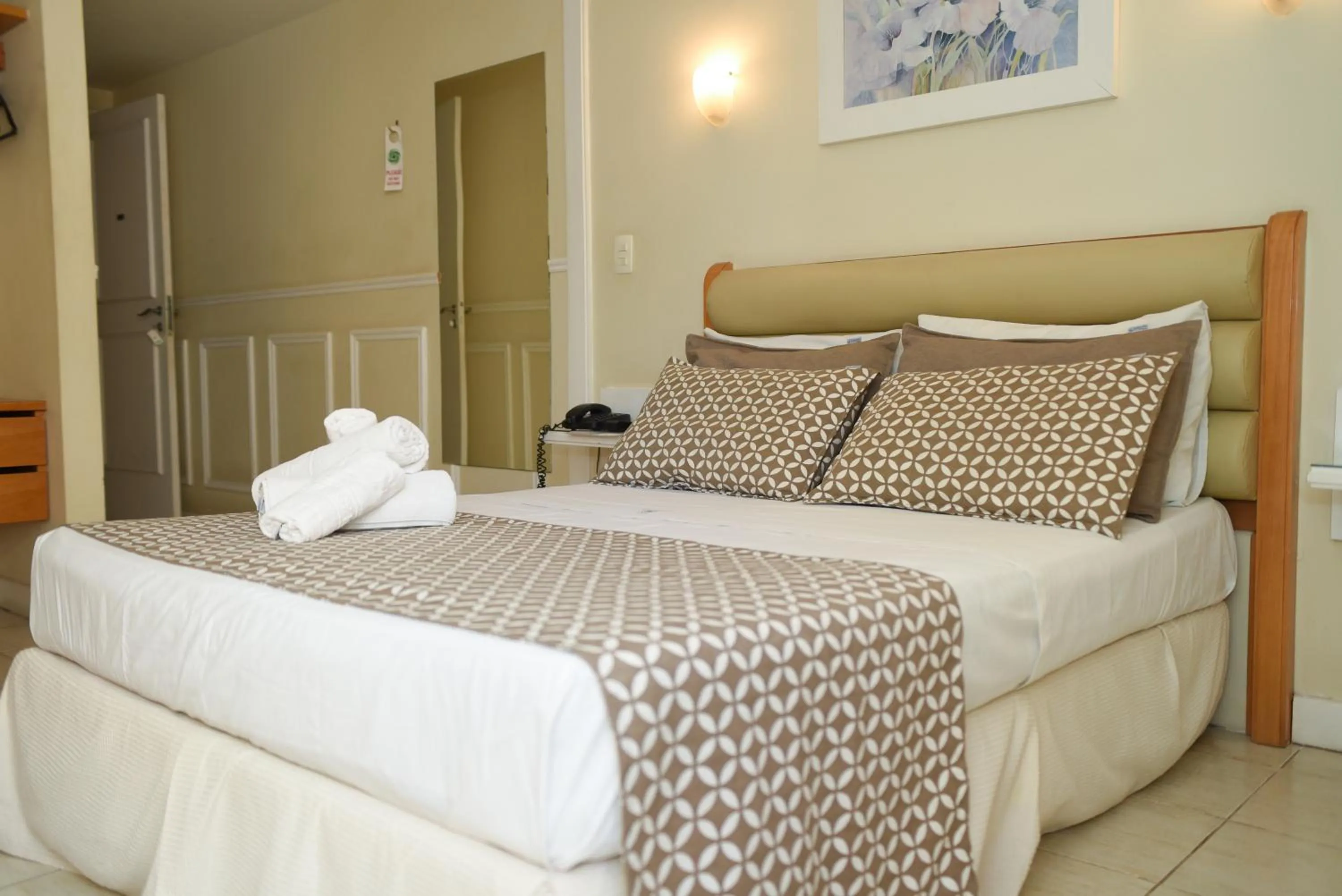 Bed in Hotel Village Icaraí