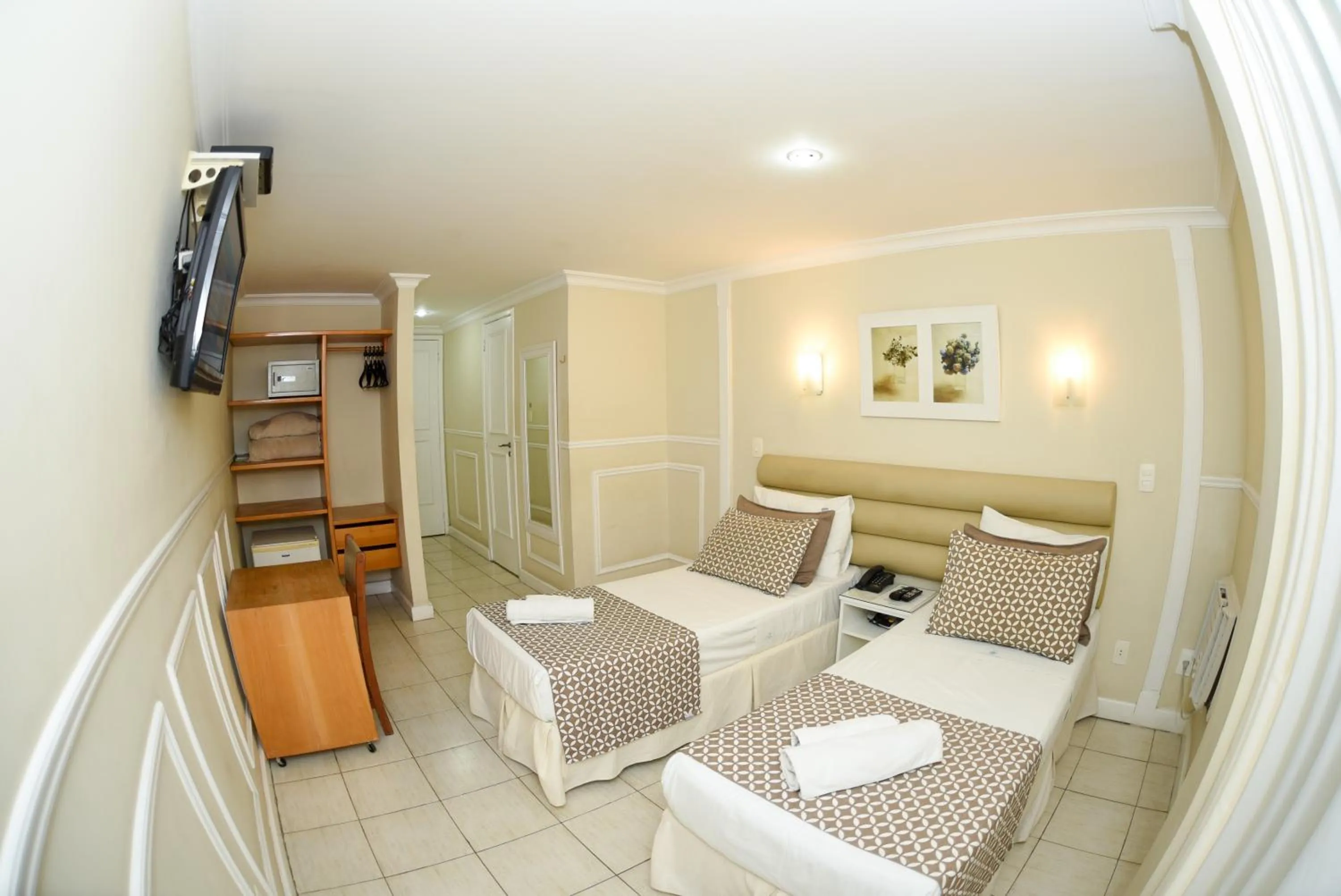 Bed in Hotel Village Icaraí