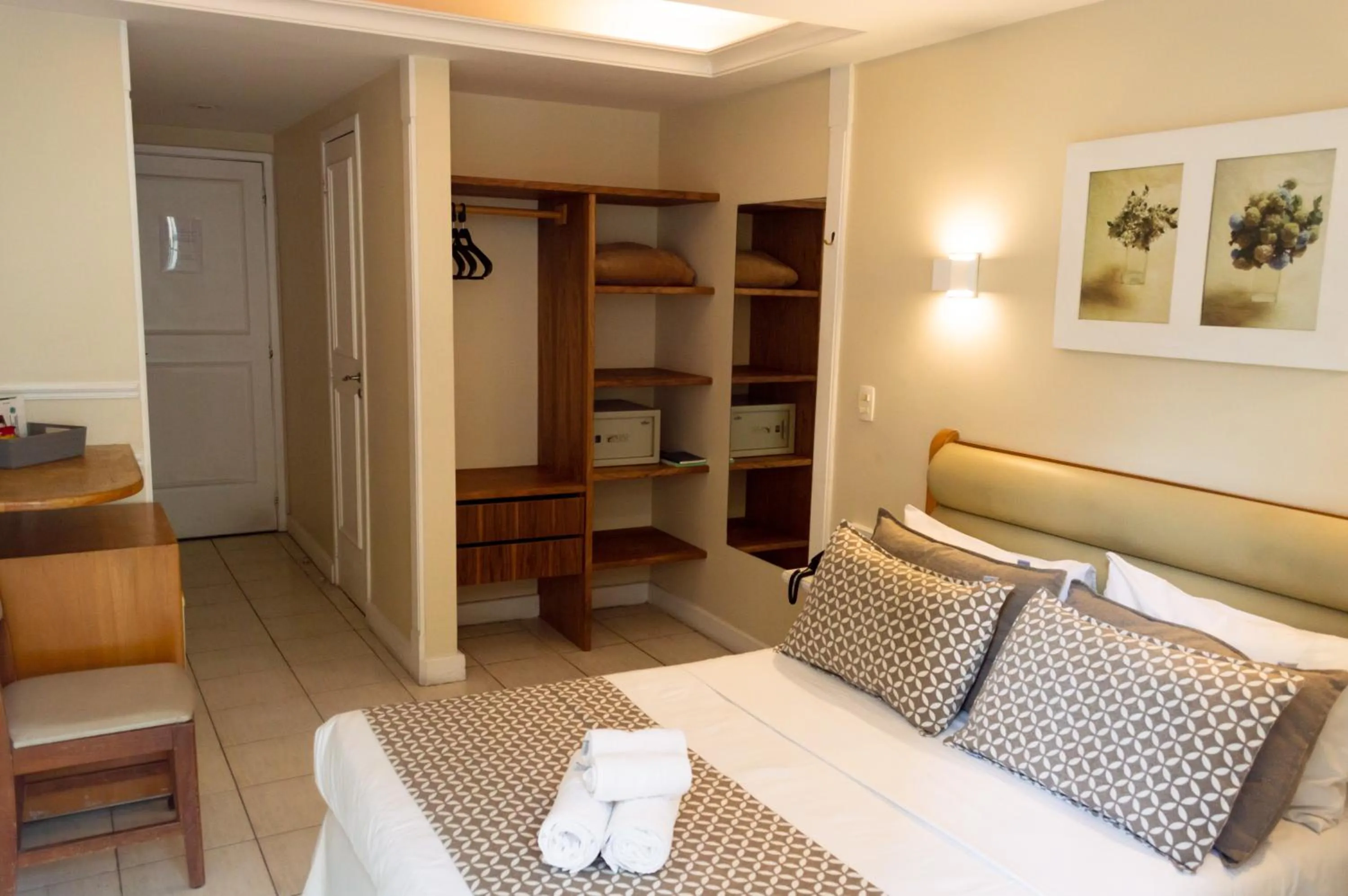 Bed in Hotel Village Icaraí