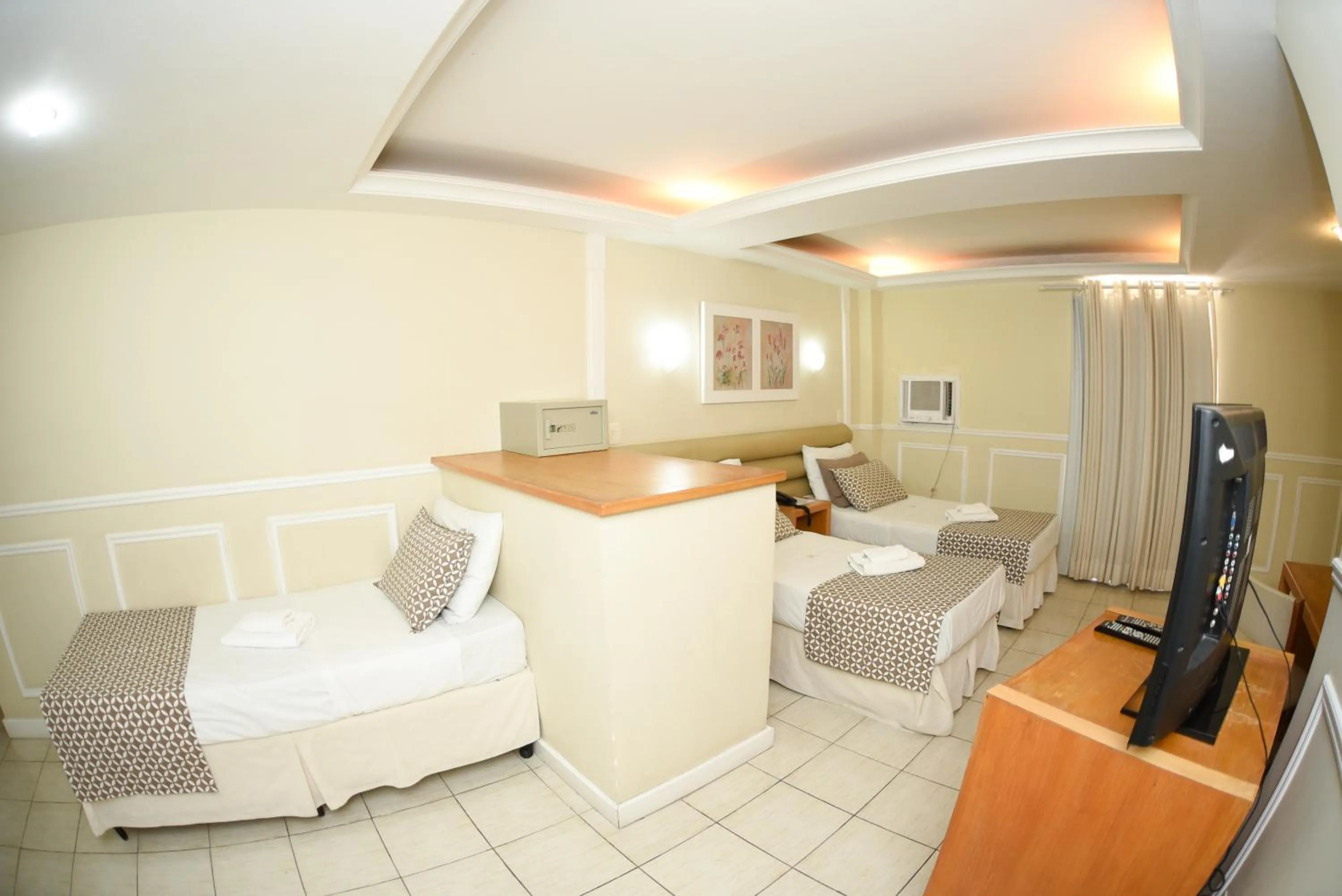 Bed in Hotel Village Icaraí