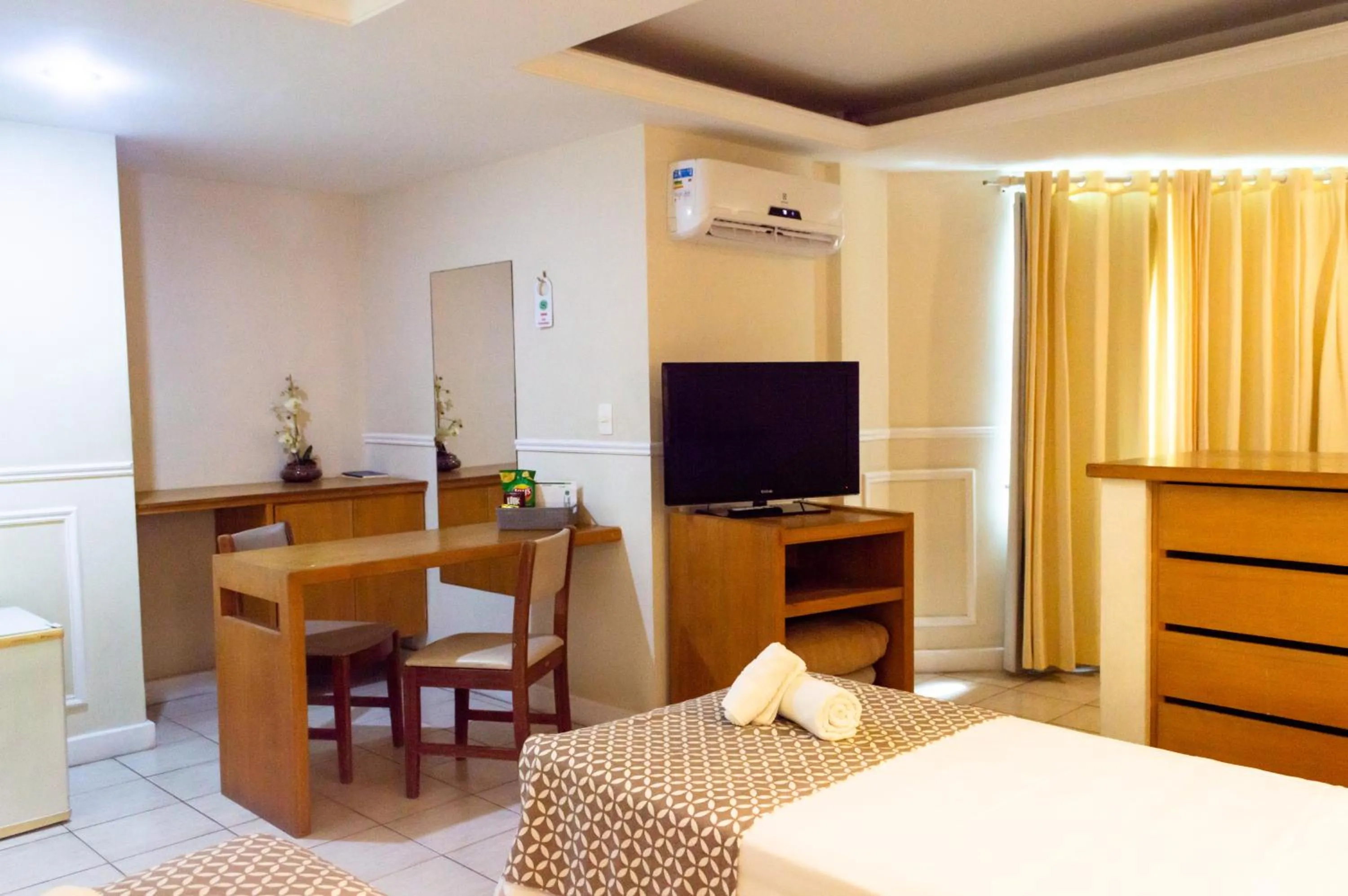 Bed in Hotel Village Icaraí