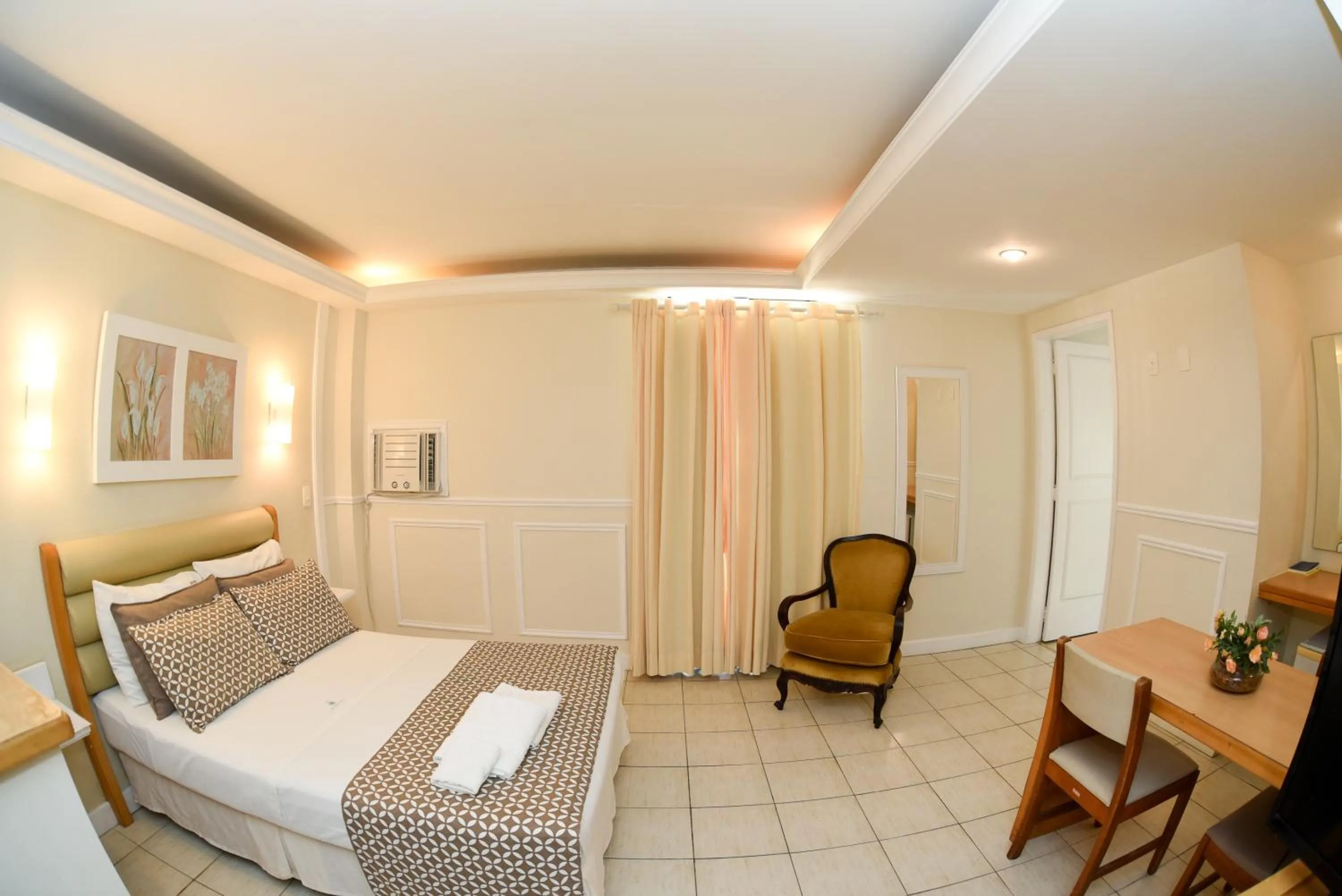 Bed in Hotel Village Icaraí