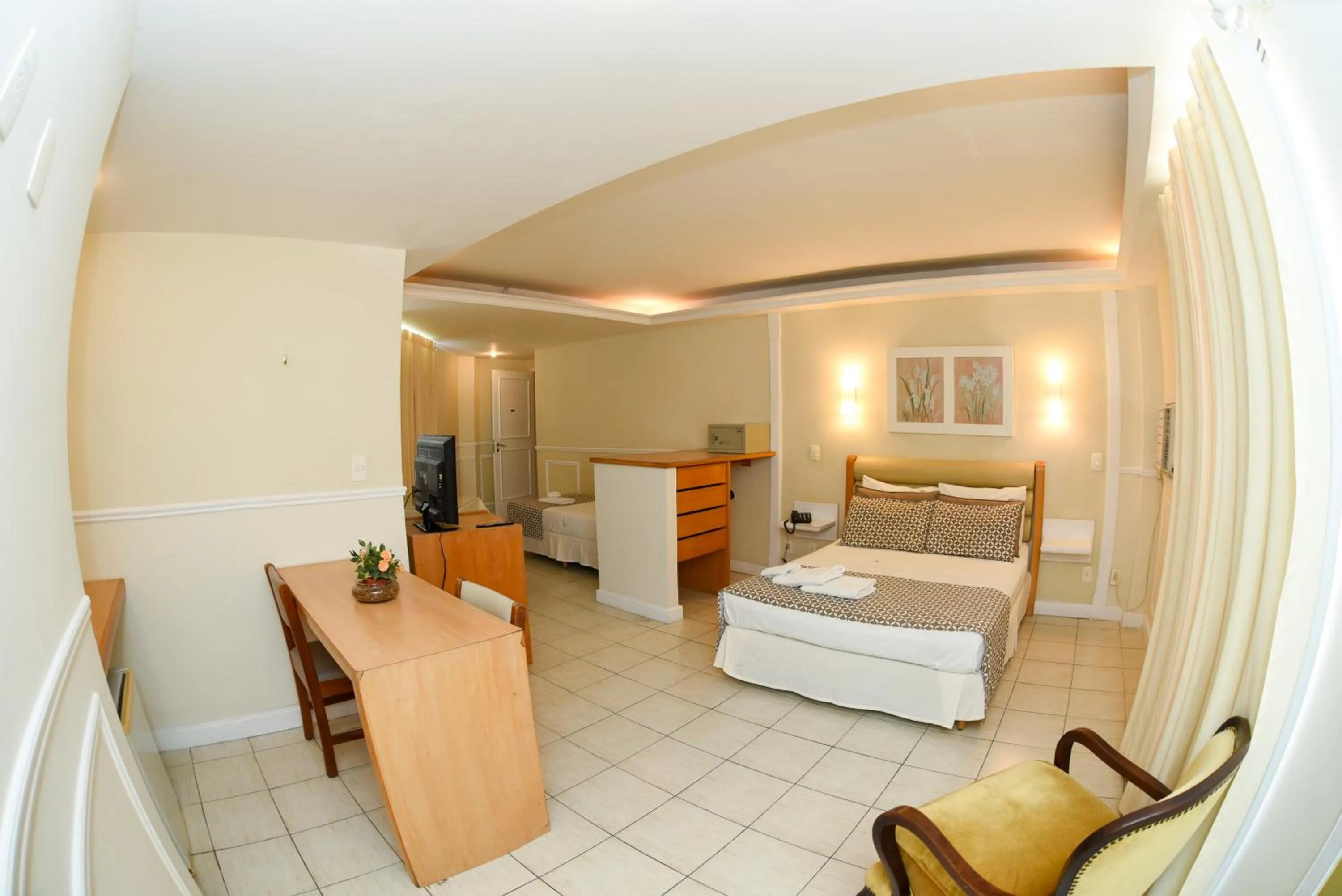 Bed in Hotel Village Icaraí