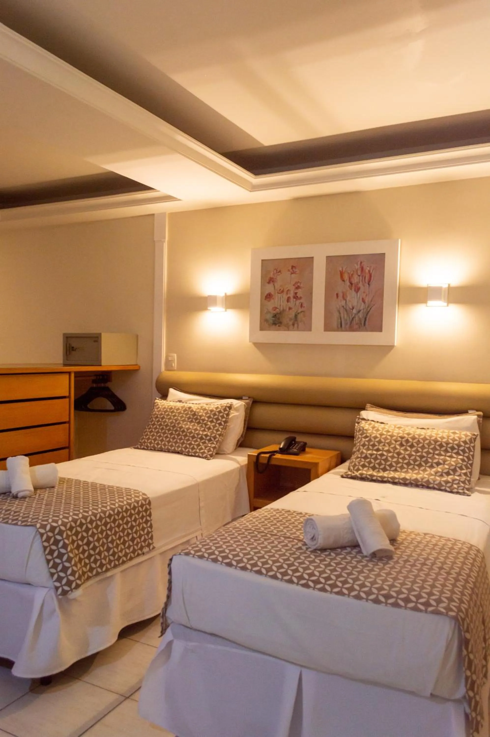 Bed in Hotel Village Icaraí