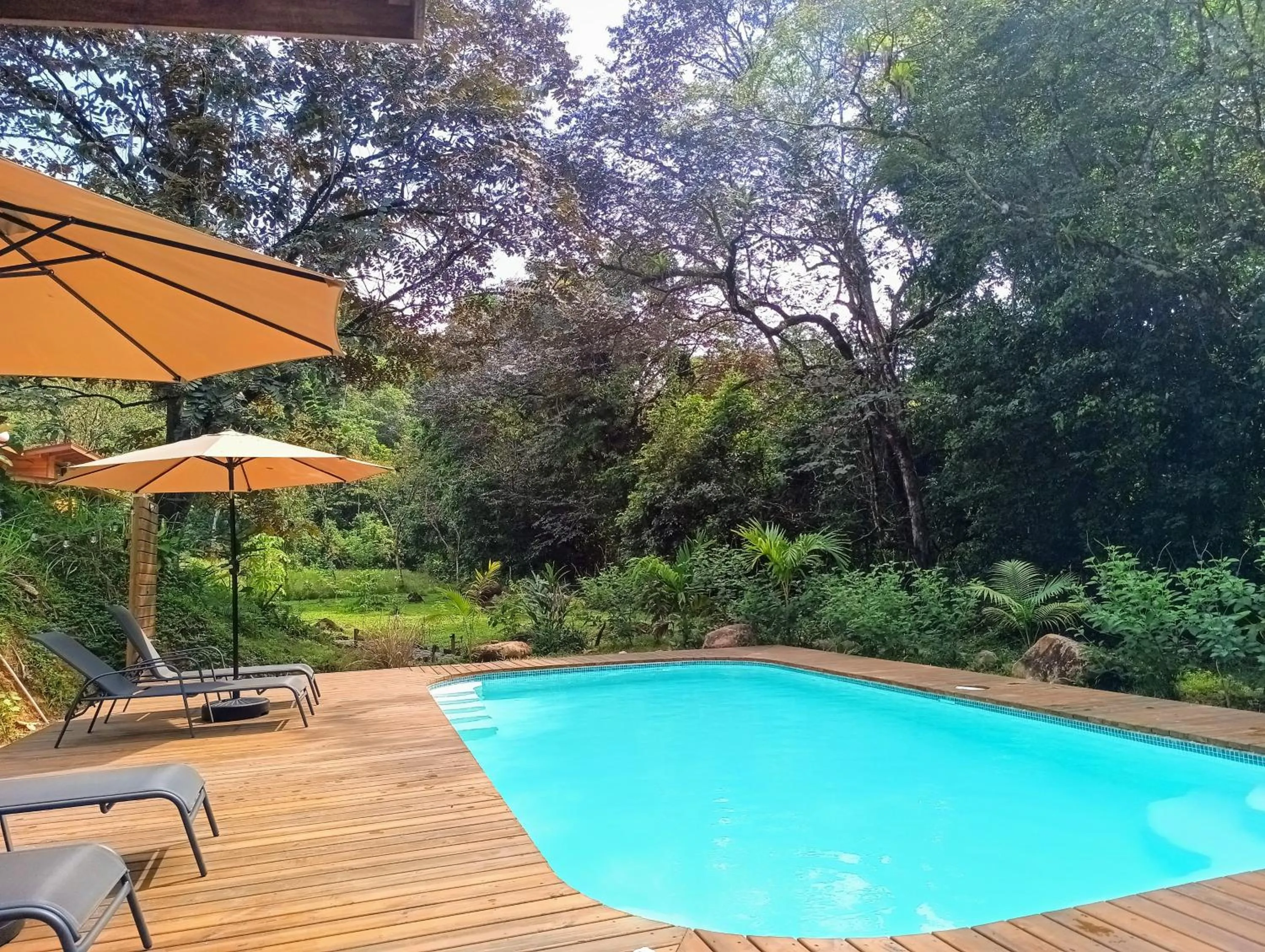 Swimming pool in Thoas Lodge