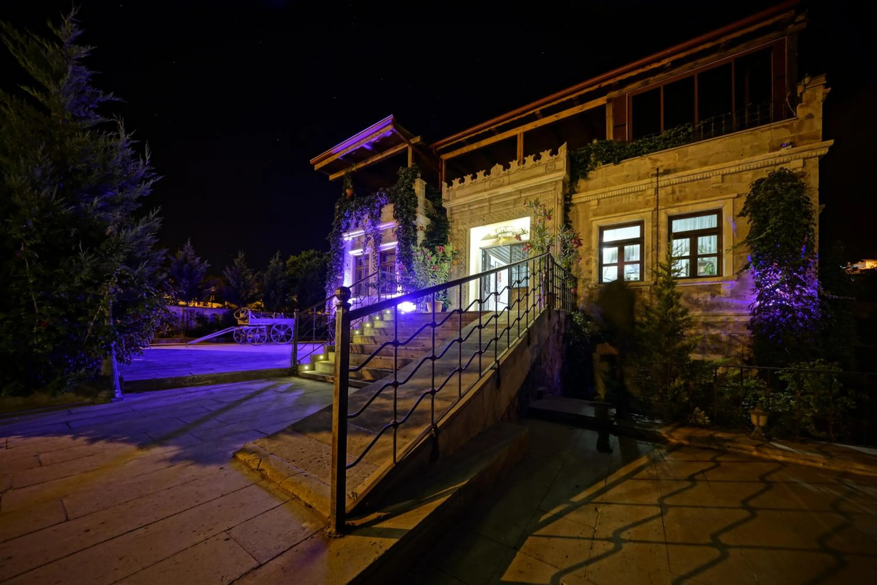 Facade/entrance in Alaturca House