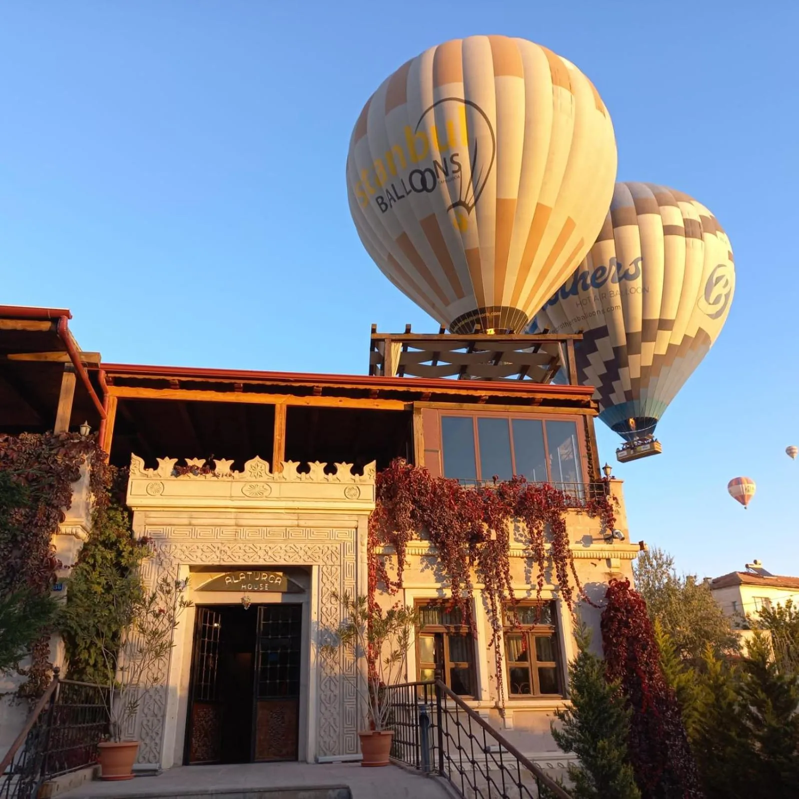 Balcony/Terrace in Alaturca House