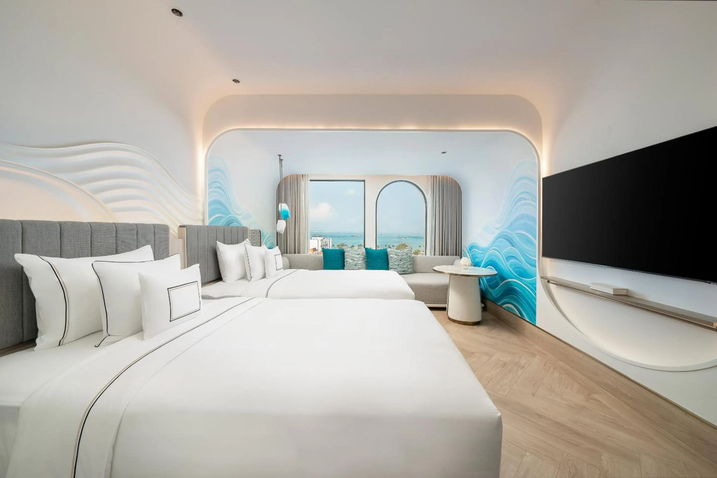 Bedroom, Bed in Meliá Pattaya Hotel