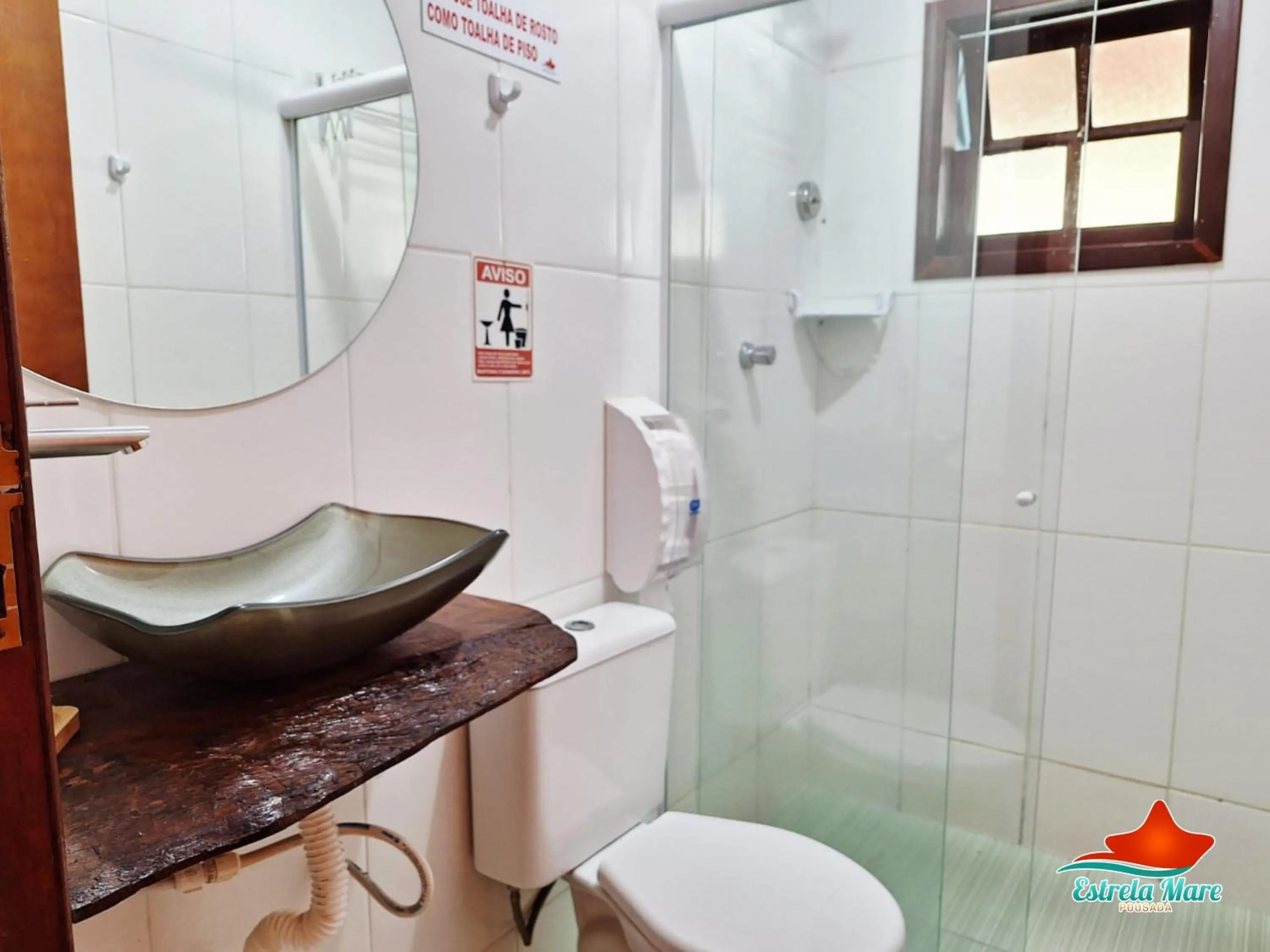 Bathroom in Pousada Estrela Mare
