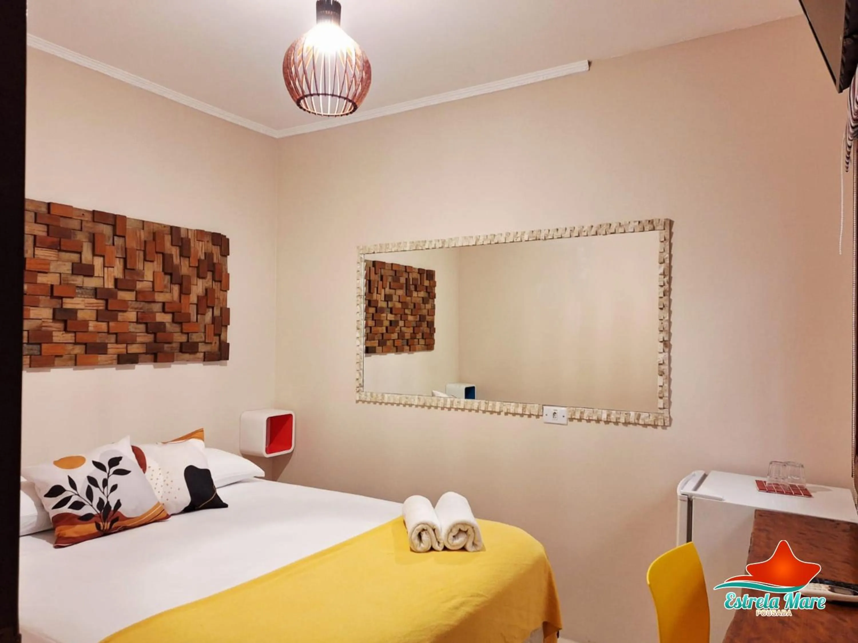 Bedroom, Bed in Pousada Estrela Mare