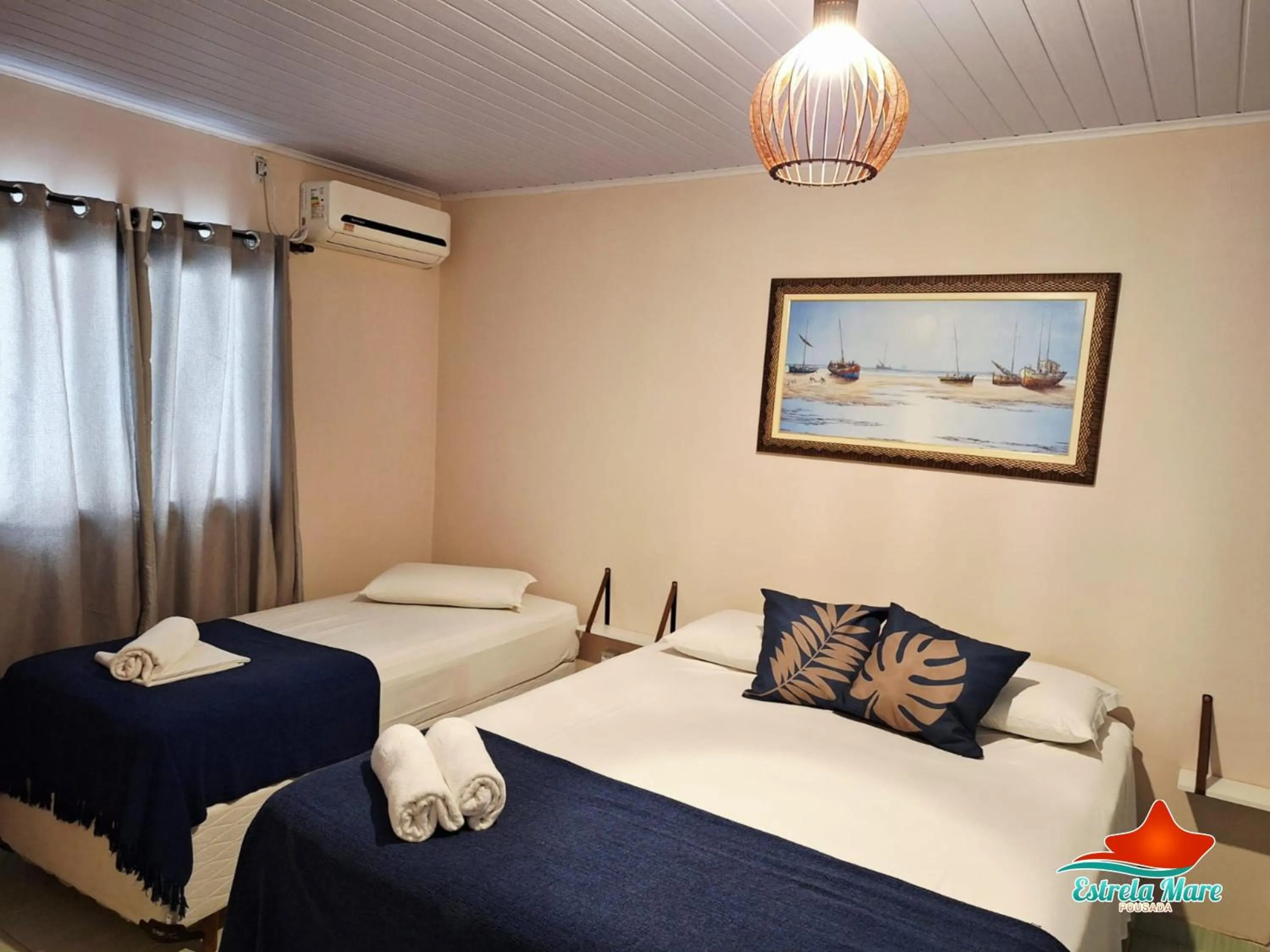 Bedroom, Bed in Pousada Estrela Mare