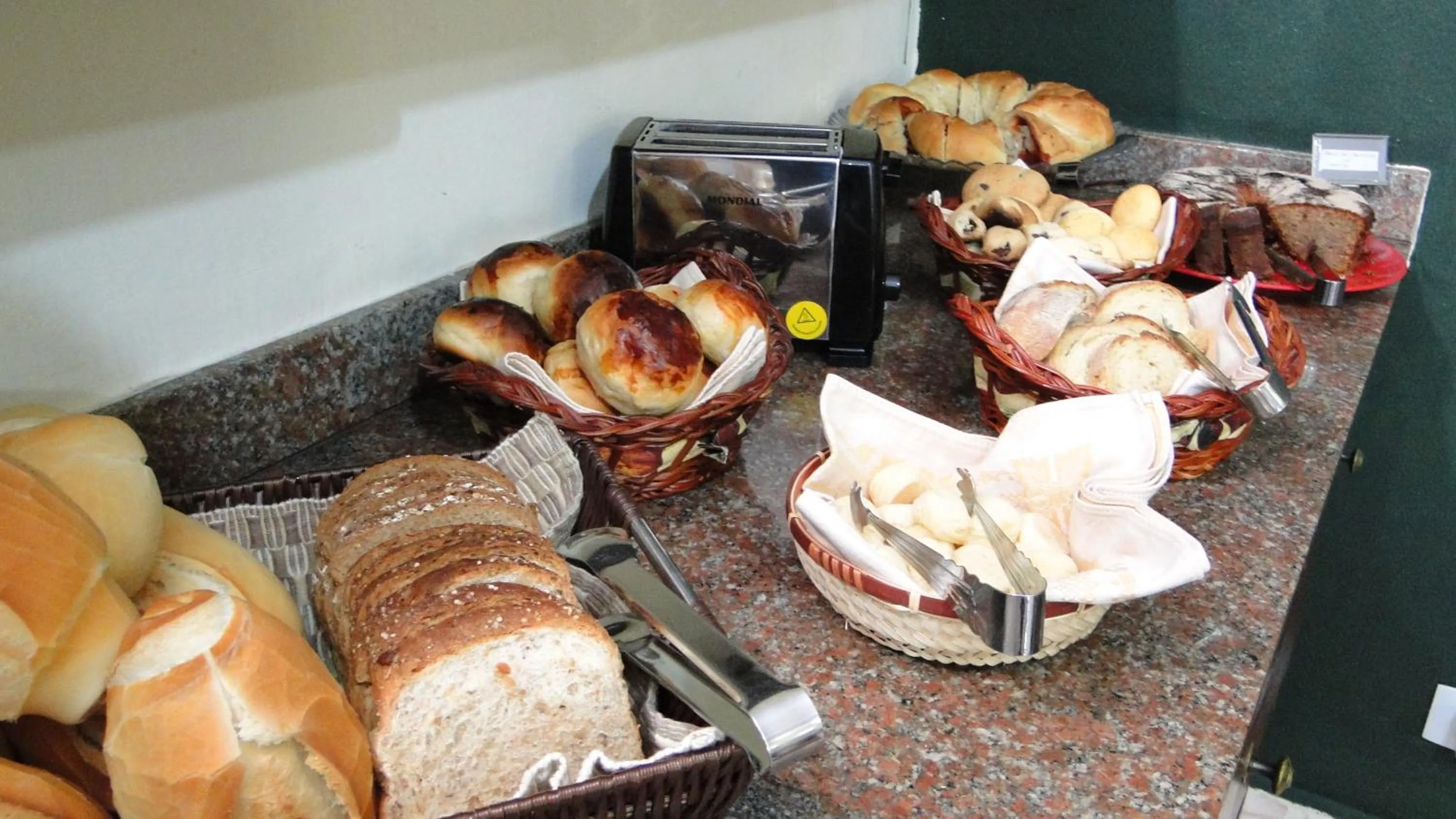 Continental breakfast in Pousada Estrela Mare