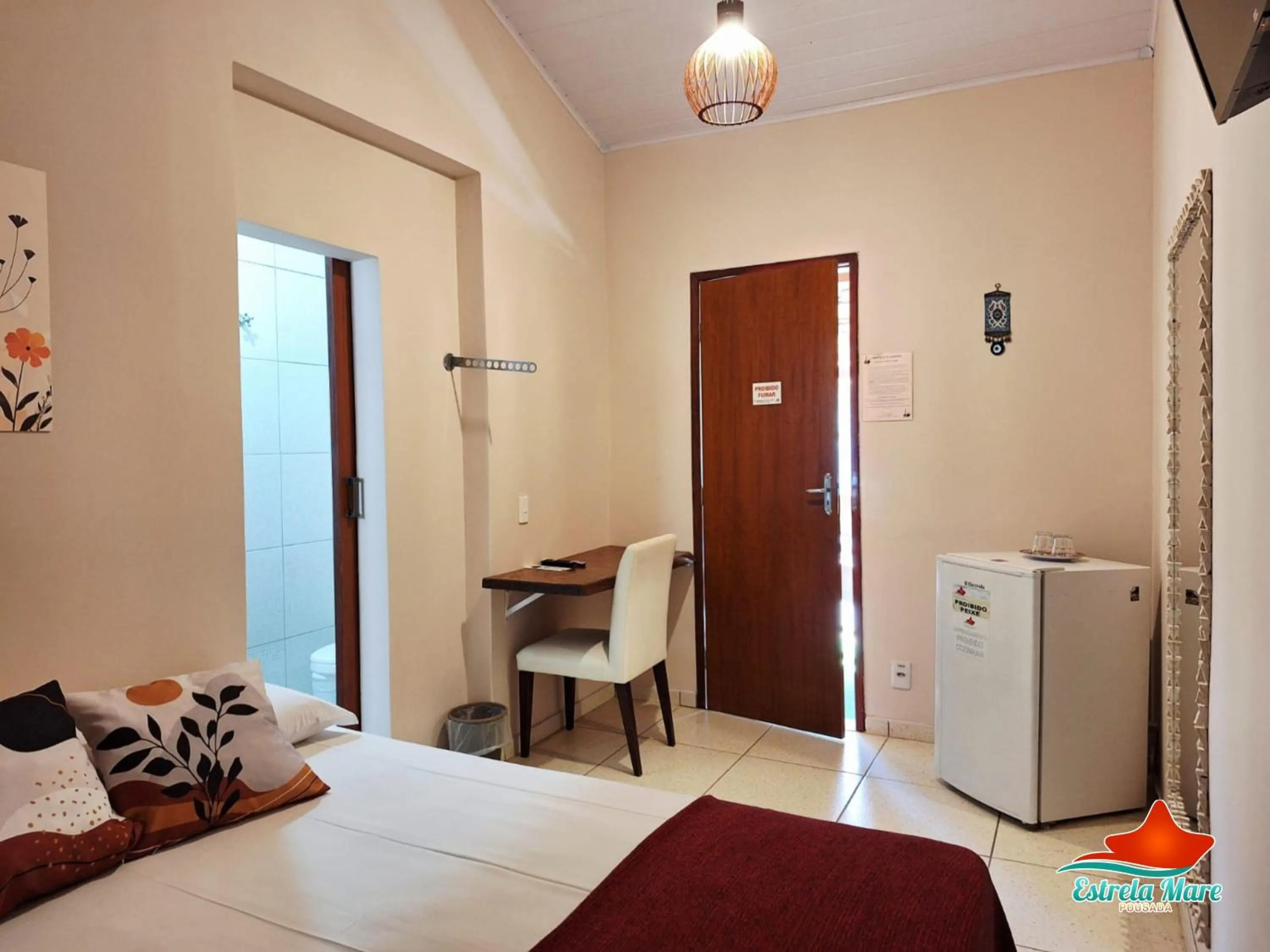 Bedroom, Bed in Pousada Estrela Mare